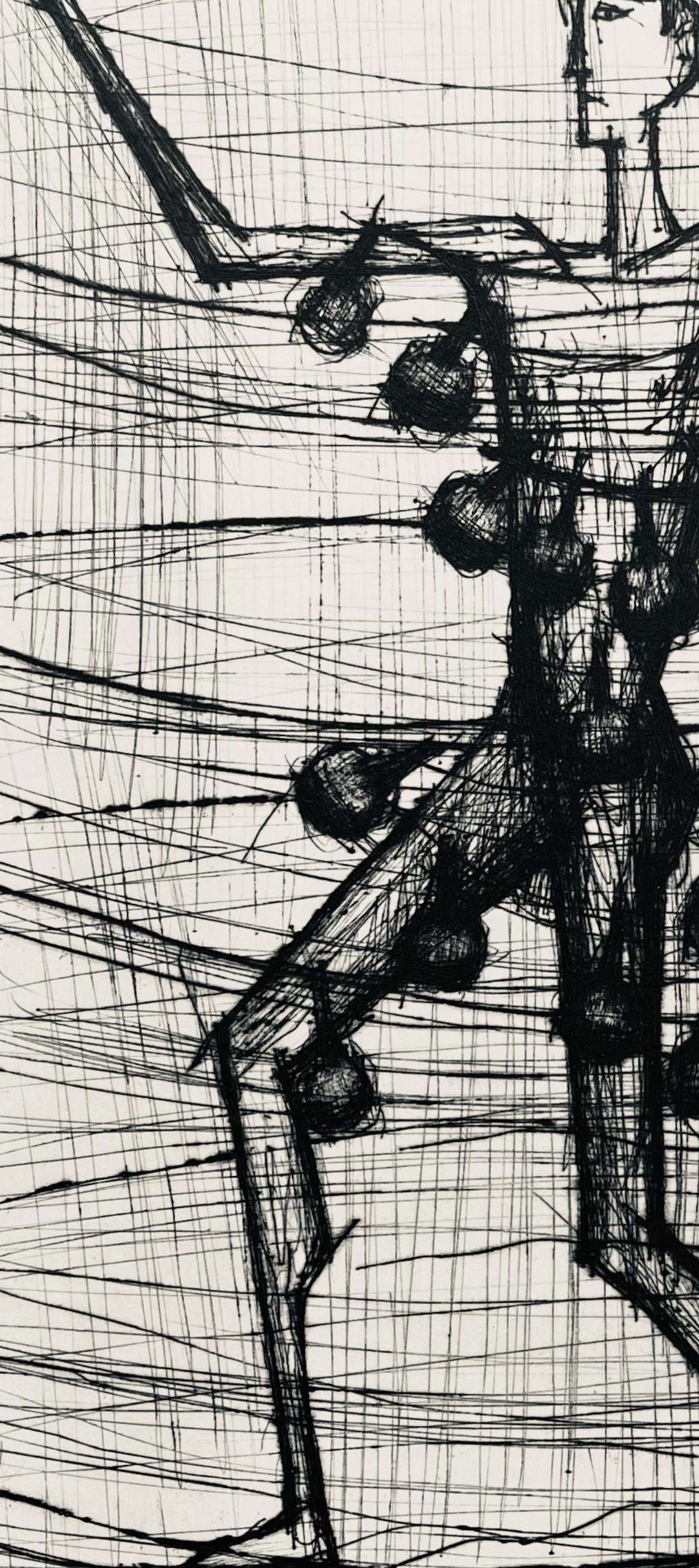 Komposition (Reinz 208-222), Voyages Fantastiques, Bernard Buffet im Angebot 2
