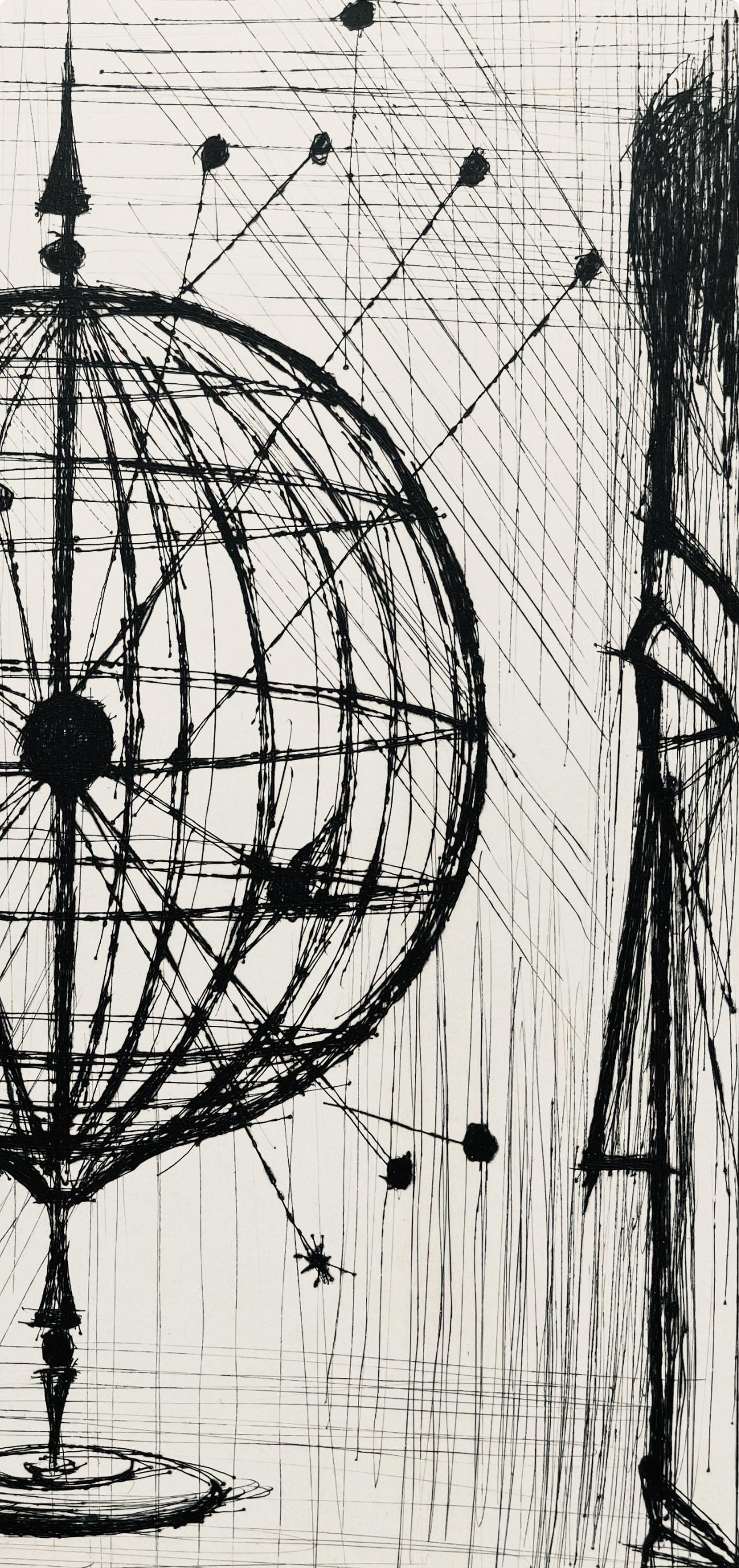 Composición (Reinz 208-222), Viajes fantásticos, Bernard Buffet en venta 2