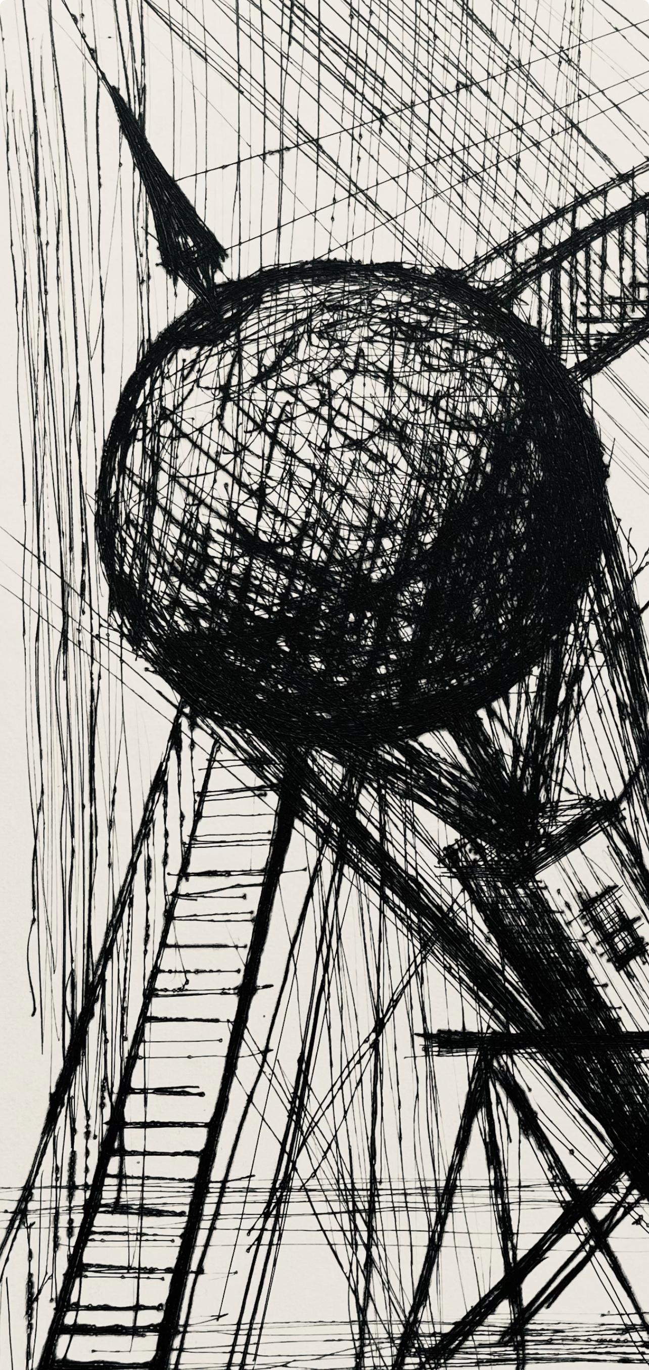 Composition (Reinz 208-222), Voyages Fantastiques, Bernard Buffet For Sale 2