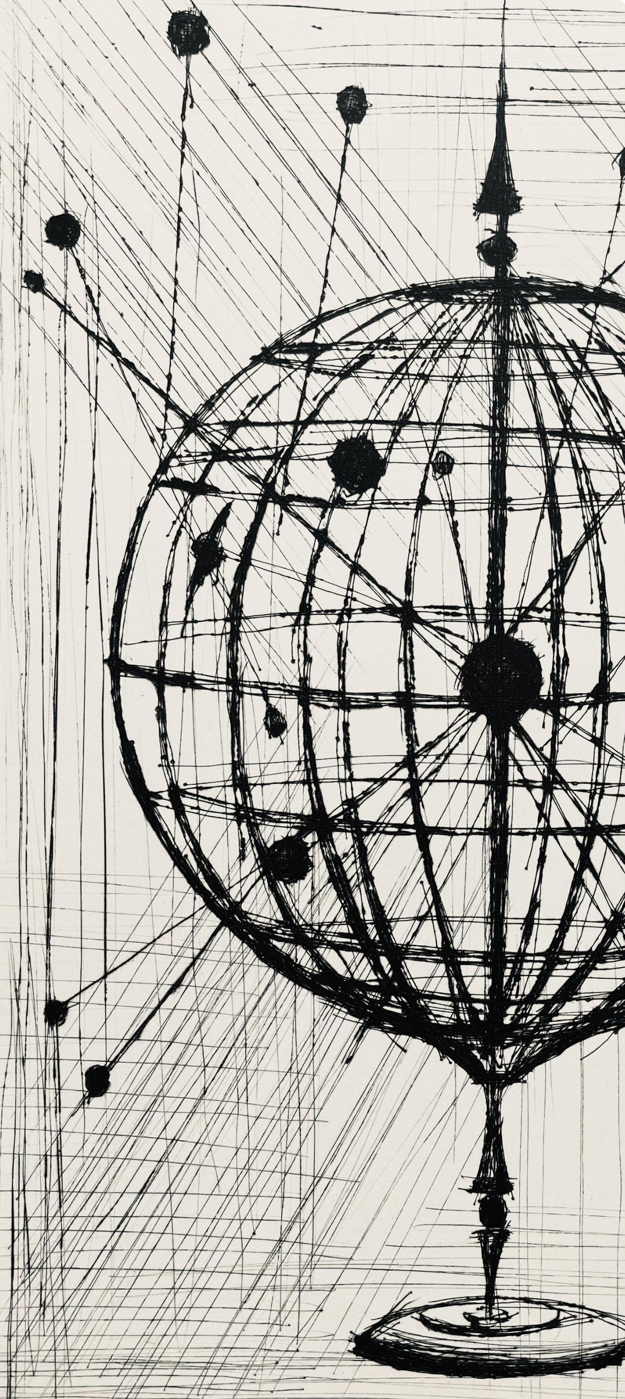 Composición (Reinz 208-222), Viajes fantásticos, Bernard Buffet en venta 3