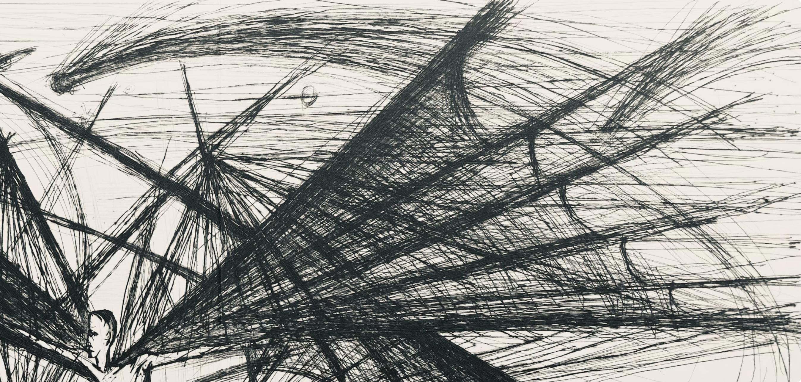 Composition (Reinz 208-222), Voyages Fantastiques, Bernard Buffet en vente 4