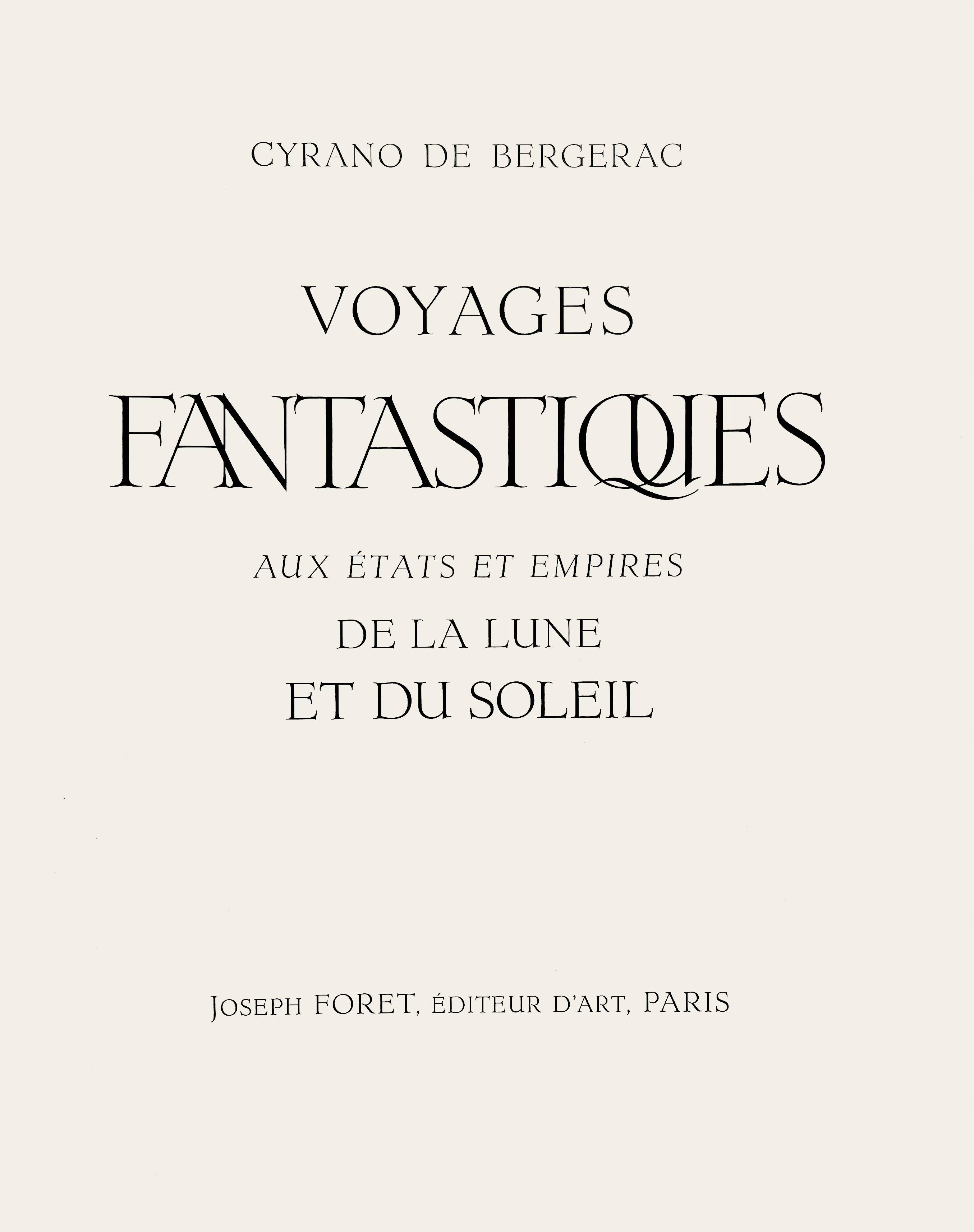 Composition (Reinz 208-222), Voyages Fantastiques, Bernard Buffet For Sale 5