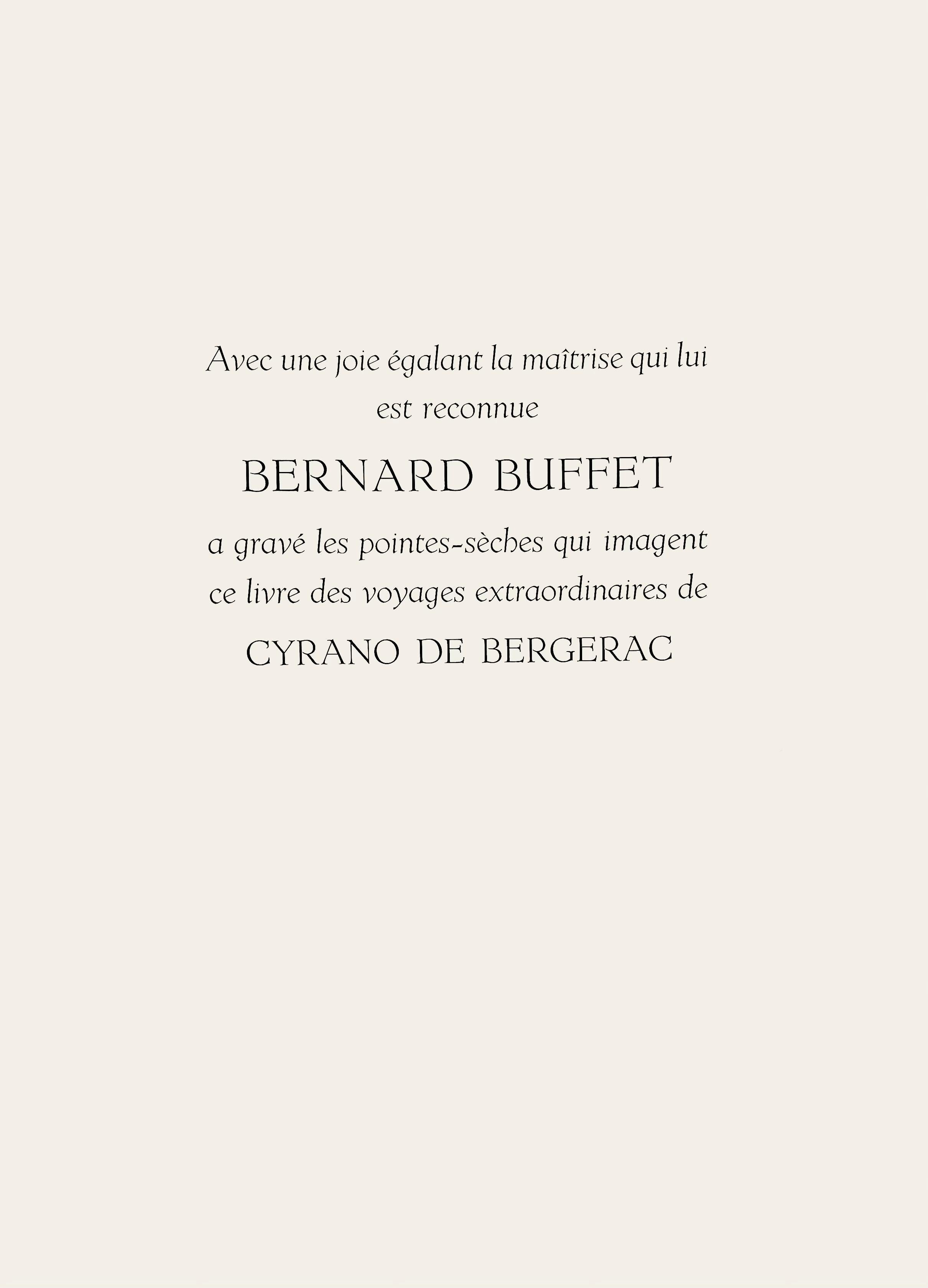 Composition (Reinz 208-222), Voyages Fantastiques, Bernard Buffet For Sale 6