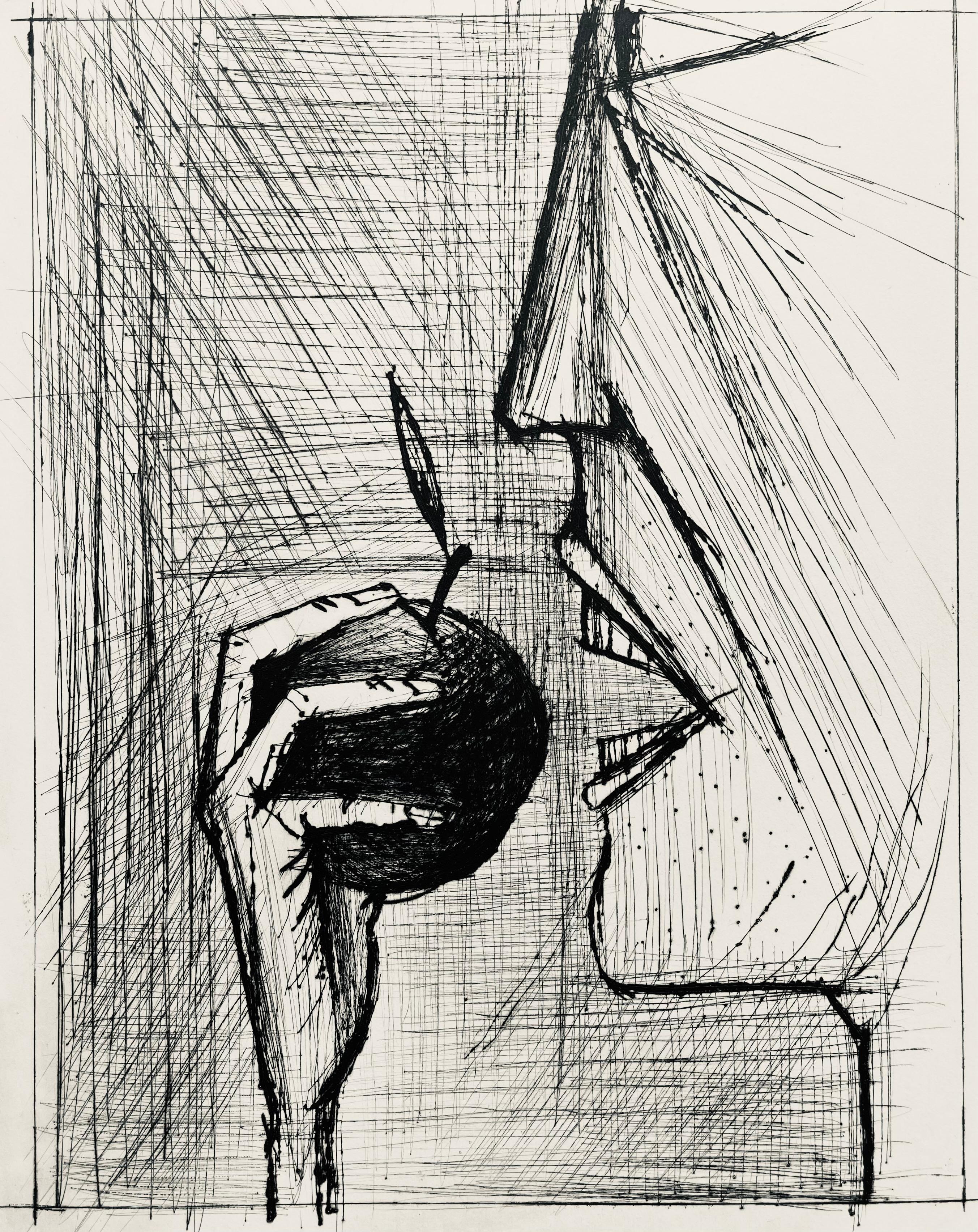 Composition (Reinz 208-222), Voyages Fantastiques, Bernard Buffet