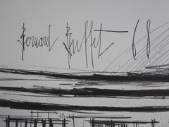 Computer Science : Control Room - Lithograph on vellum - 1968