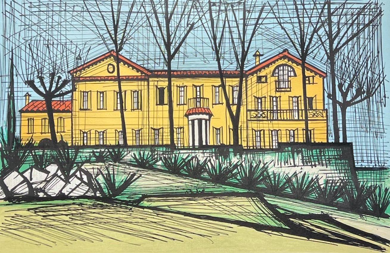 Domaine de la Baume - Print by Bernard Buffet