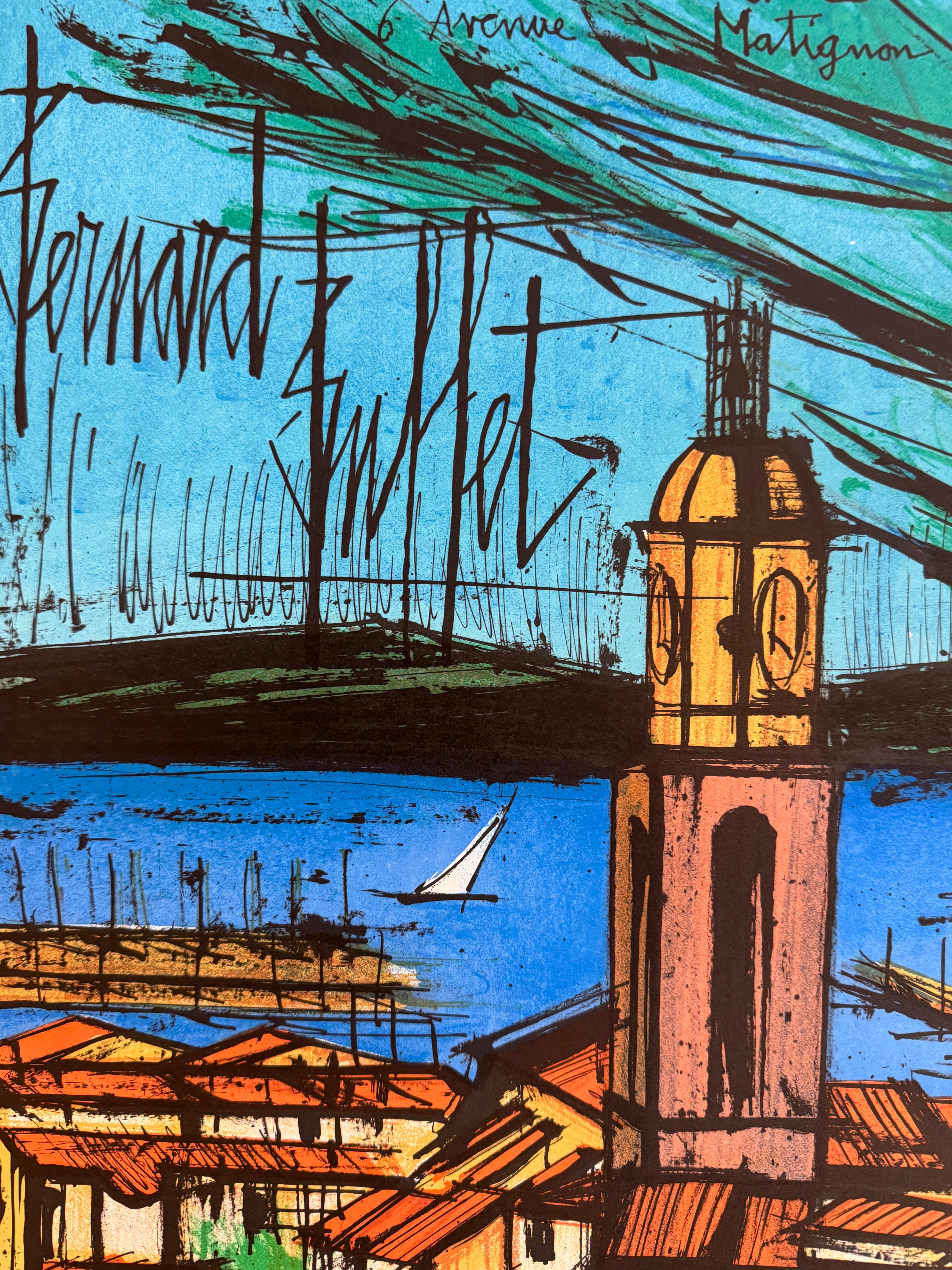 Galerie Maurice Garnier, St. Tropez by Bernard Buffet, 1978 For Sale 3