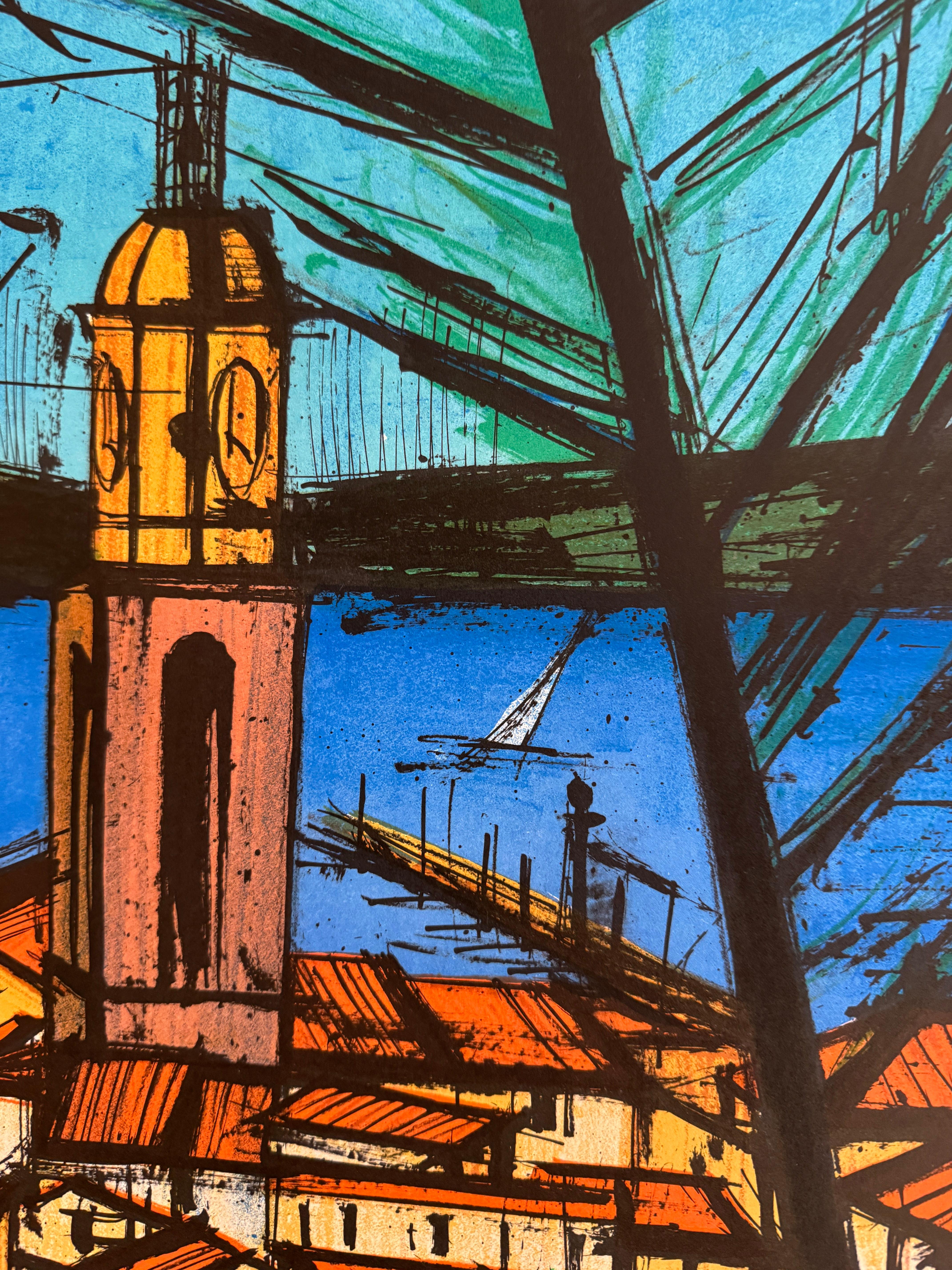 Galerie Maurice Garnier, St. Tropez by Bernard Buffet, 1978 For Sale 4