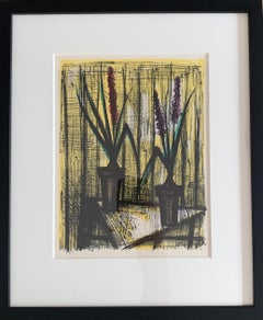 Hyacinths - Color Lithograph - Bernard Buffet