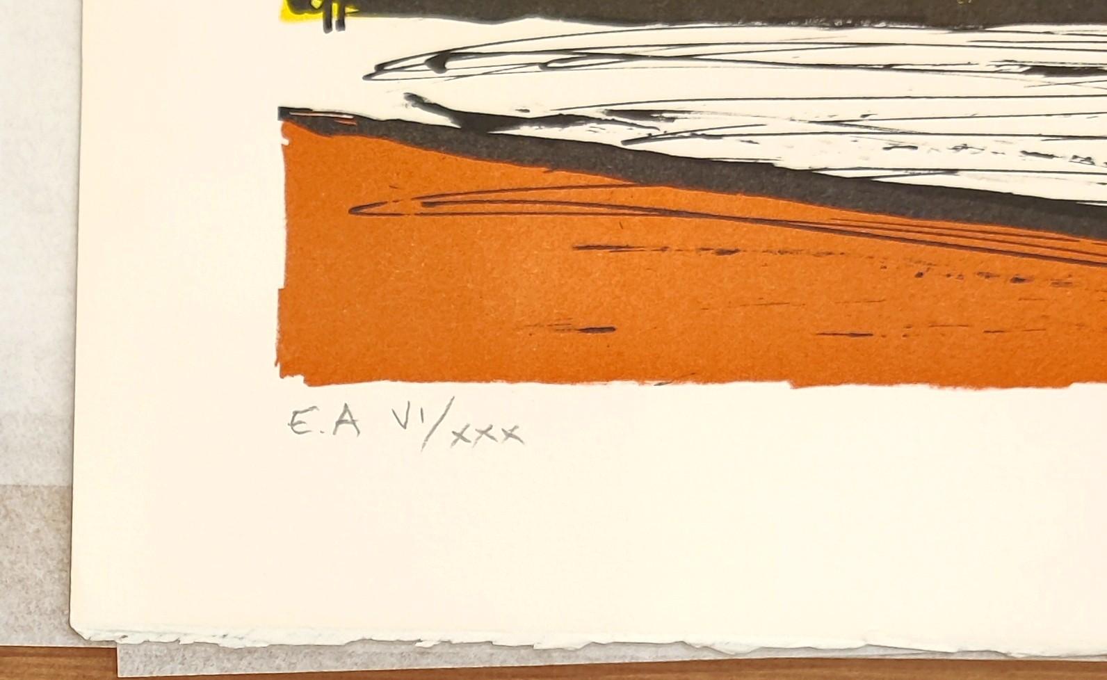 Lithographie, 1990
Signé par l'artiste au crayon et annoté EA
Preuve d'artiste
Edition : EA VII/XXX
Catalogue : Sorlier 524
76,00 cm. x 58,00 cm.  29.92 in. x 22.83 in. (papier)
67,00 cm. x 50,50 cm.  26.38 in. x 19.88 in. (image)

Une jolie nature