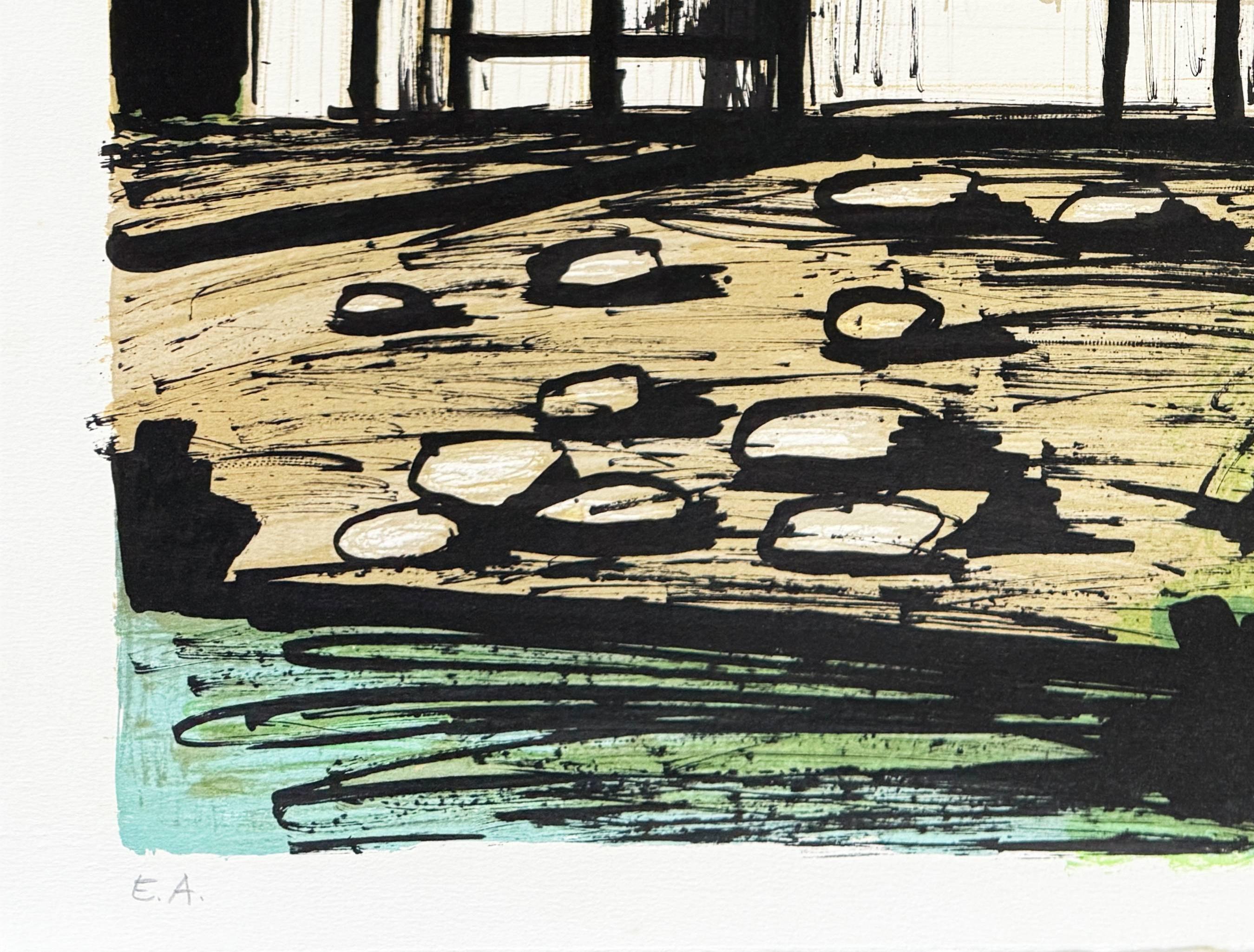 Bernard Buffet (1928-1999) - Katsura Rikyu-Kyoto

Lithographie von 1981.

Ausgabe von Artsit.

Auf Arches-Papier.

Abmessungen des Werks: 71 x 53,5 cm.

Handsigniert.

Das Werk ist in ausgezeichnetem Zustand.
