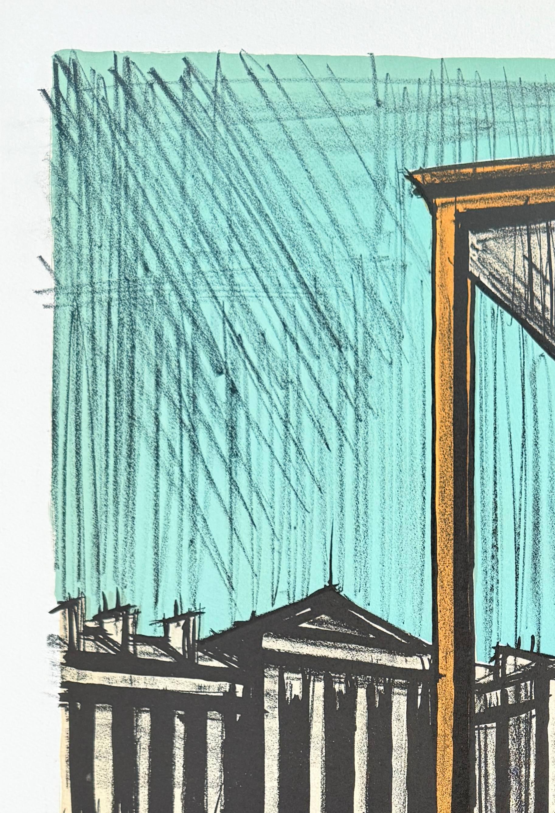 La Guillotina - Mixed Media Art Expresionista de Bernard Buffet