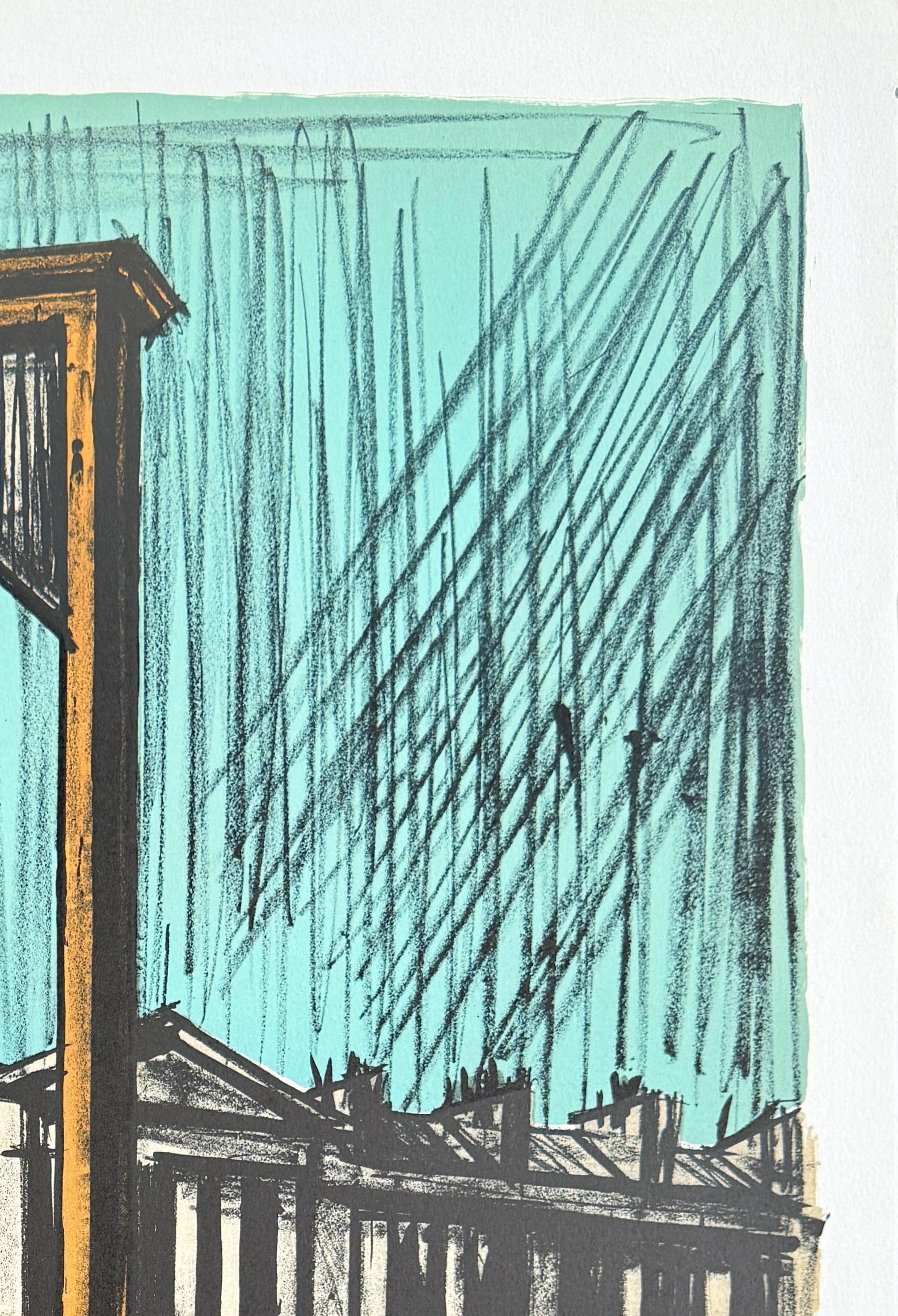 Bernard Buffet (1928-1999) - La Guillotine

Litografía de 1977.

La edición de 103/150.
En papel Arches con marca de agua.

Dimensiones de la obra: 76 x 56 cm.

Firmado a mano.

La obra está en Excelente estado.