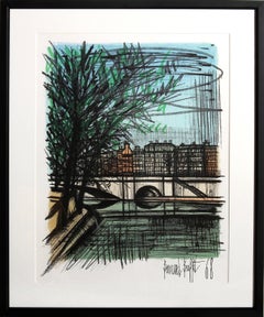 La Seine I, Lithograph by Bernard Buffet