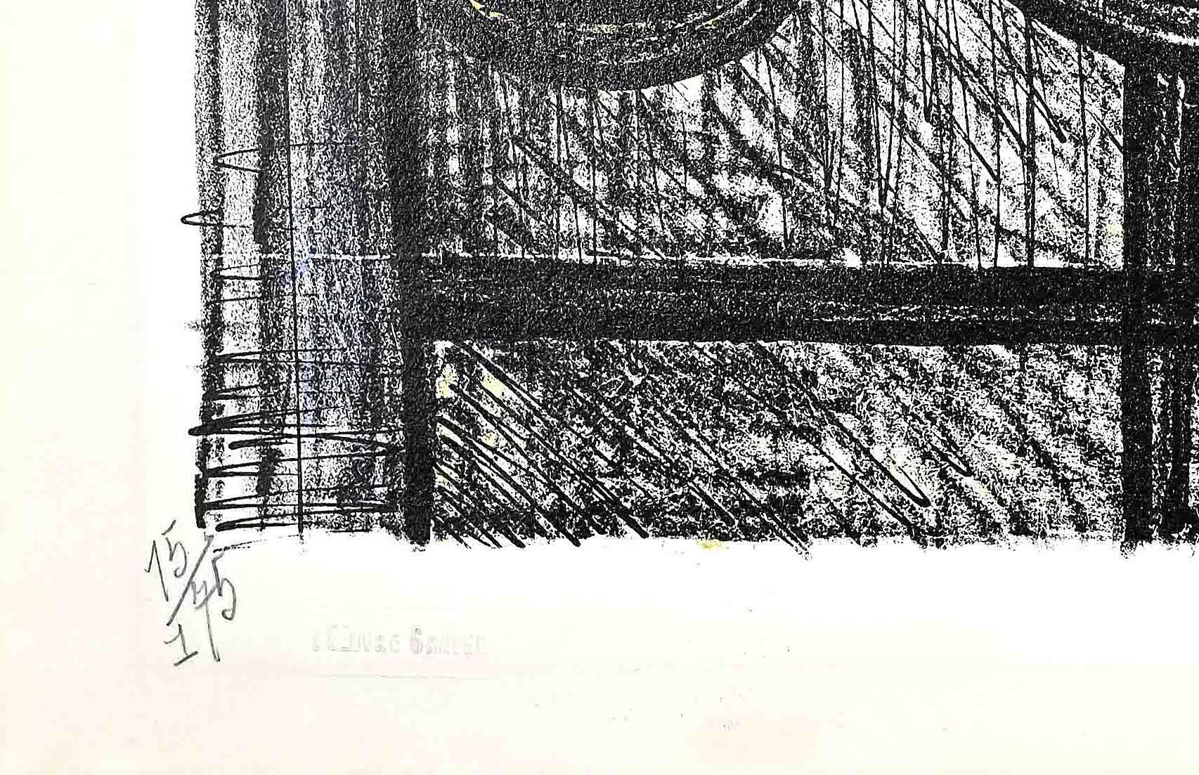 La lampada è un'opera d'arte originale realizzata da Bernard Buffet nel 1954.

Litografia a colori su carta ondulata.

Firmato a mano 