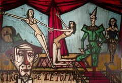 « Le Cirque de l'Etoile », grande lithographie en couleurs.