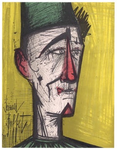 "Le Clown Jojo" original lithograph