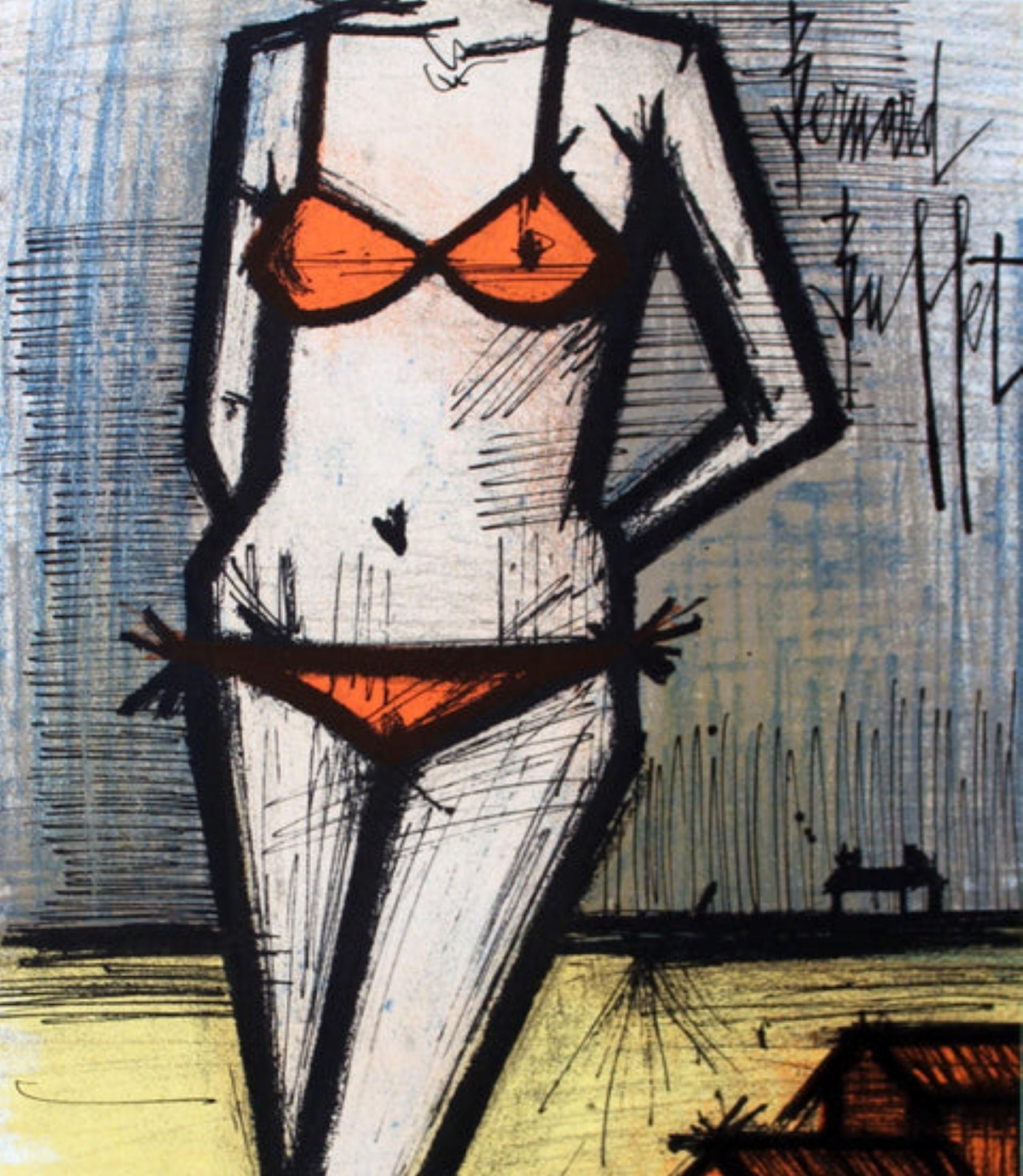 Le Petite Plage von Bernard Buffet im Angebot 2