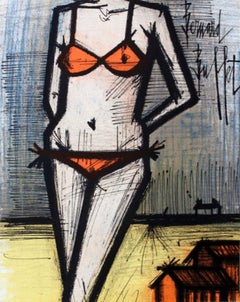 Le Petite Plage Par Bernard Buffet