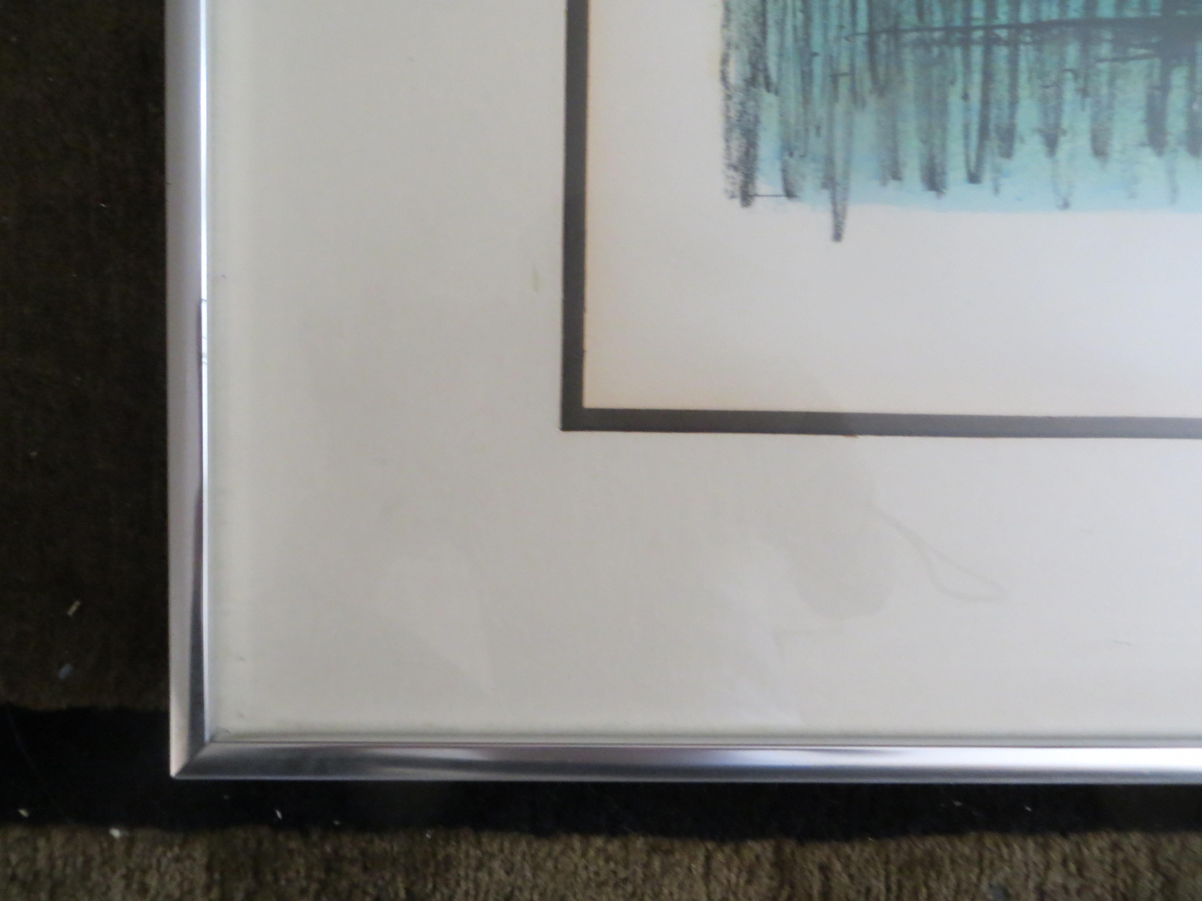 Le pont Neuf en  Paris par Bernard Buffet Lithographie en vente 3