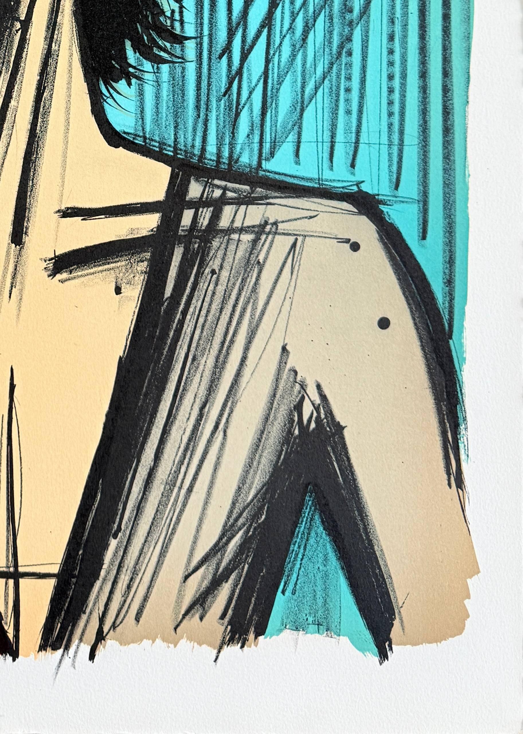 Bernard Buffet (1928-1999) - Le Tambour

Lithograph from 1977.

The edition of 103/150.
On Arches paper with watermark.

Dimensions of work: 76 x 56 cm.

Hand signed.

The work is in Excellent condition.