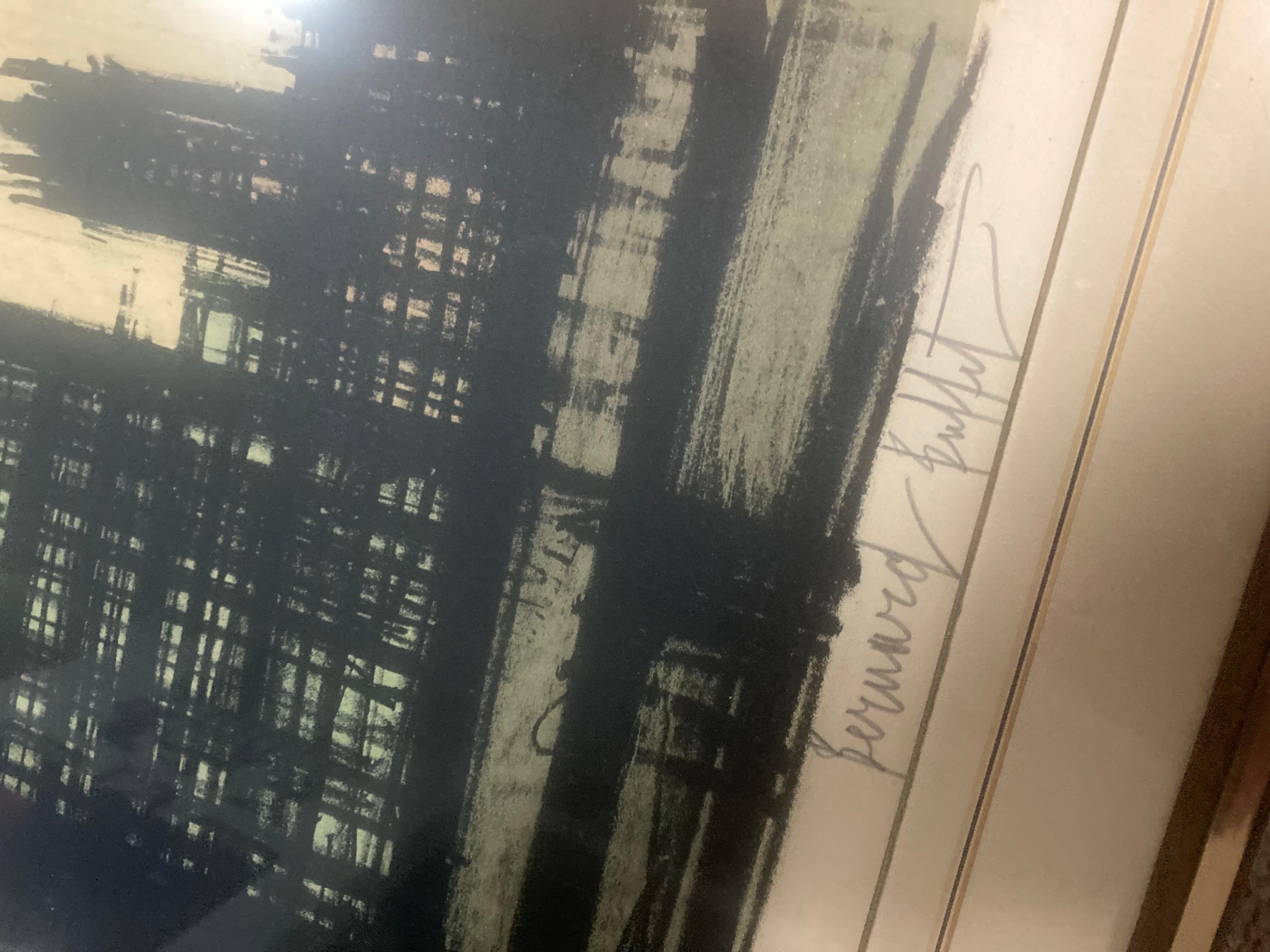 BERNARD BUFFET lithograph signed and numbered “New York IX”. In good condition measures 28x21