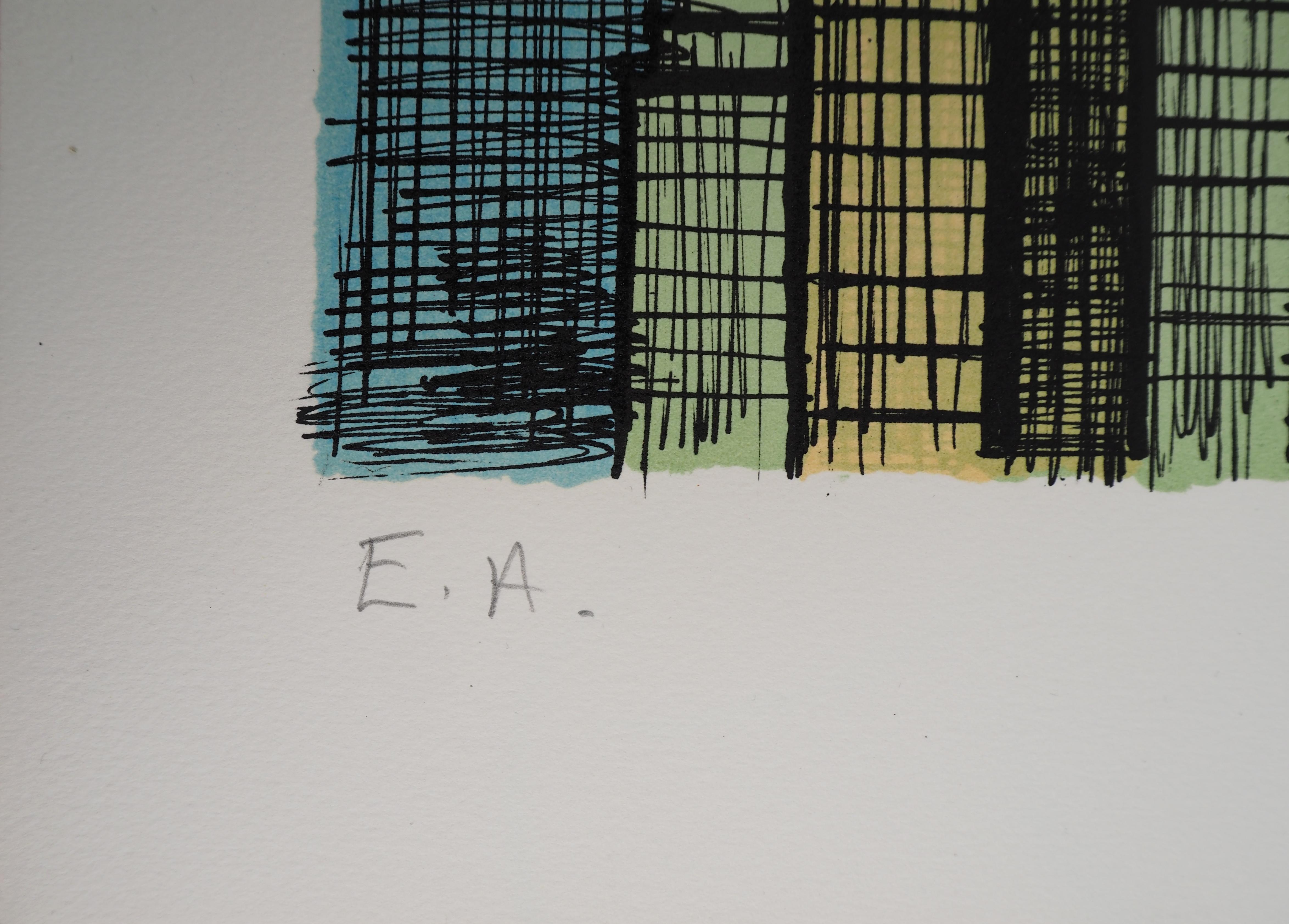 Bernard BUFFET
Nueva York : Estatua de la Libertad, 1986

Litografía original
Firmado a lápiz
EA justificada (prueba de artista)
Sobre vitela Arches 76 x 58 cm (c. 30 x 22 pulgadas)

REFERENCIAS : Catálogo razonado Bernard Buffet litografía, nº