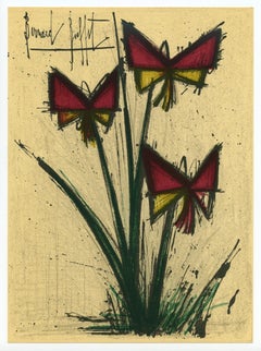 "Pensées" Original-Lithographie