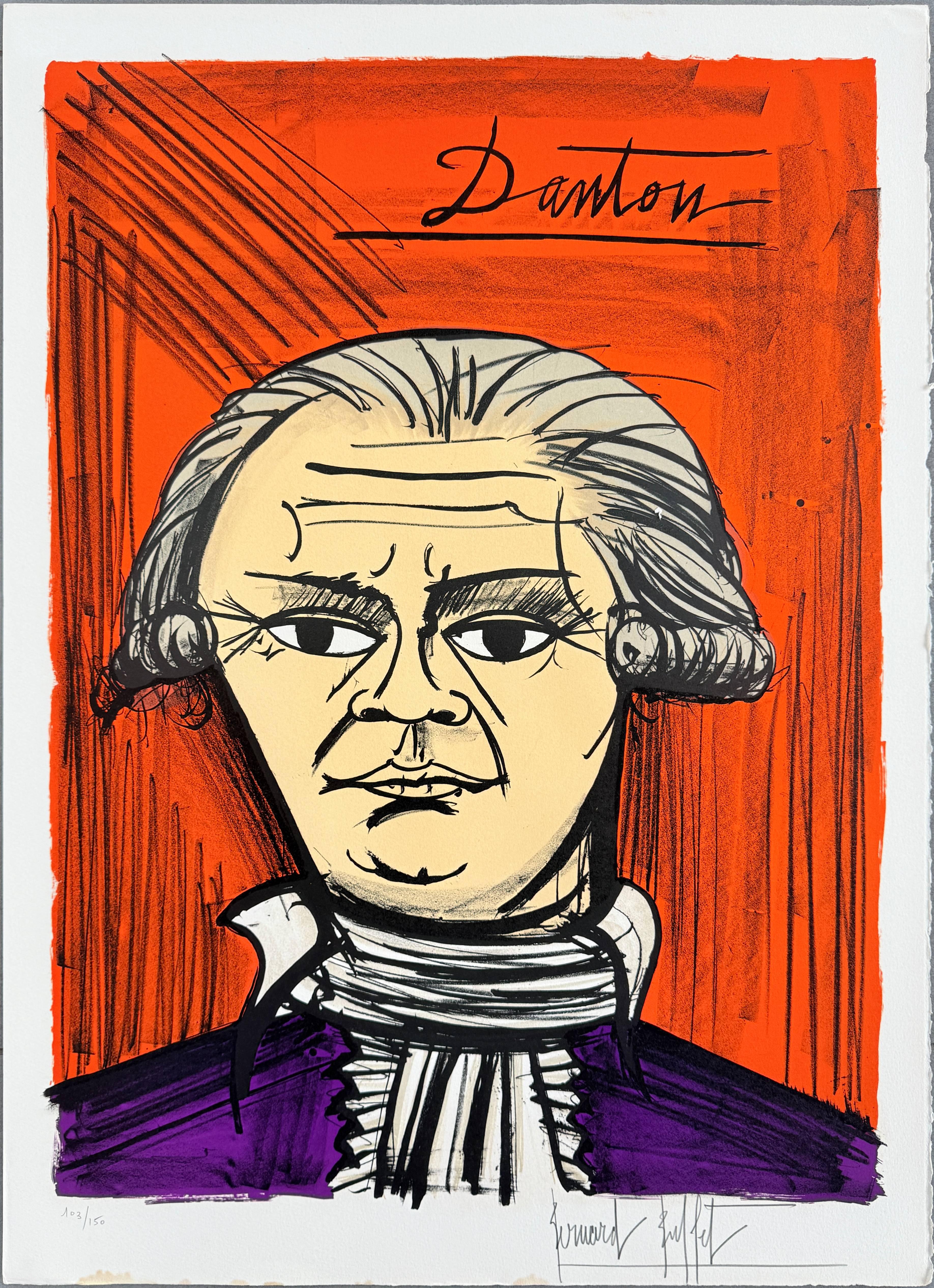 Portfolio: La rivoluzione francese del 1789 - Print di Bernard Buffet