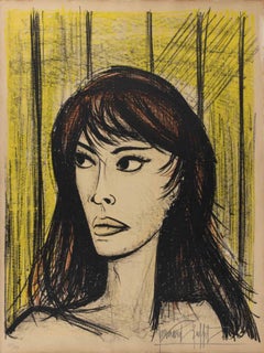 Rita – Lithographie von Bernard Buffet – 1960