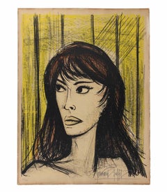 Rita - Litografía de Bernard Buffet - 1960