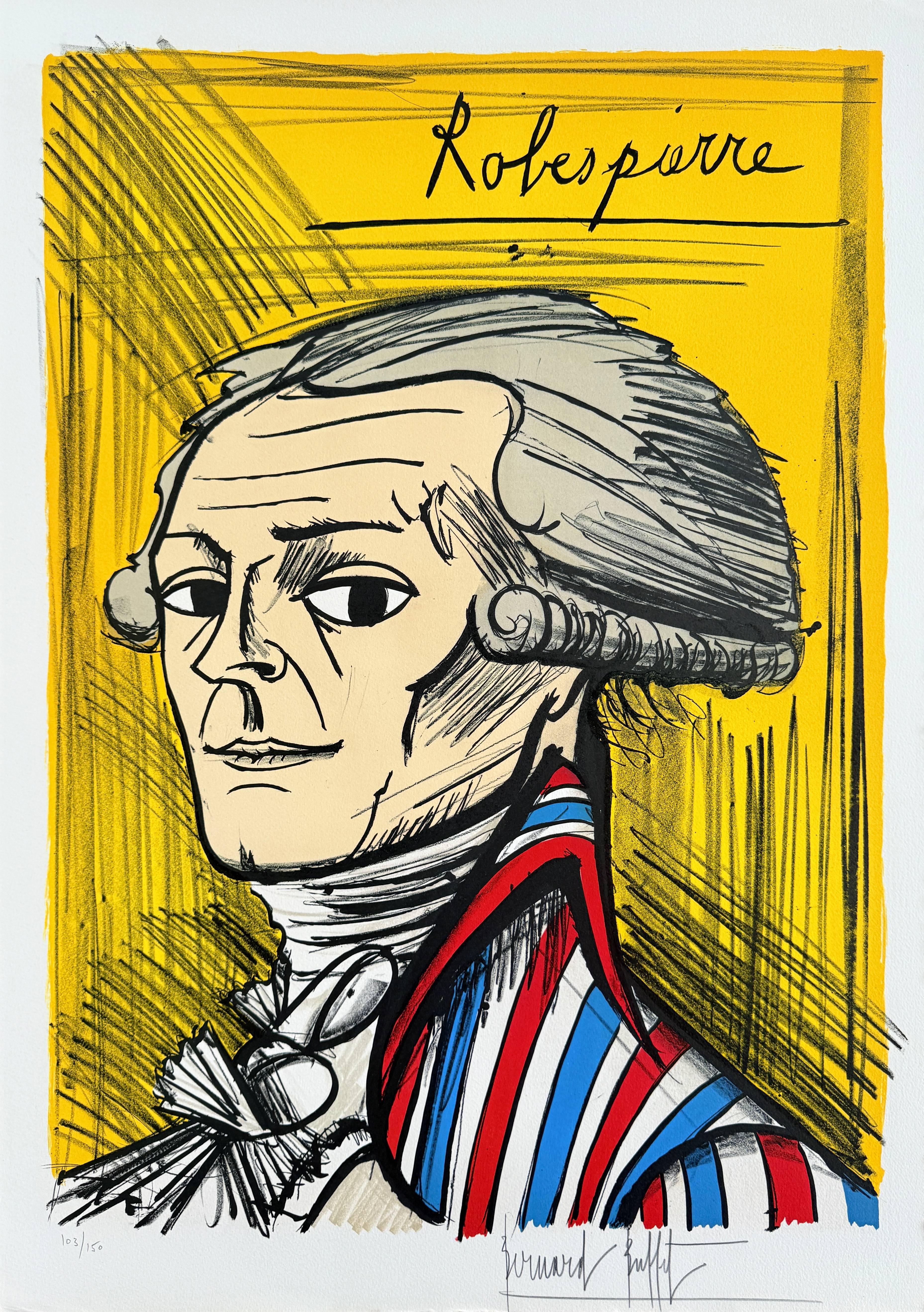 Robespierre - Mixed Media Art de Bernard Buffet