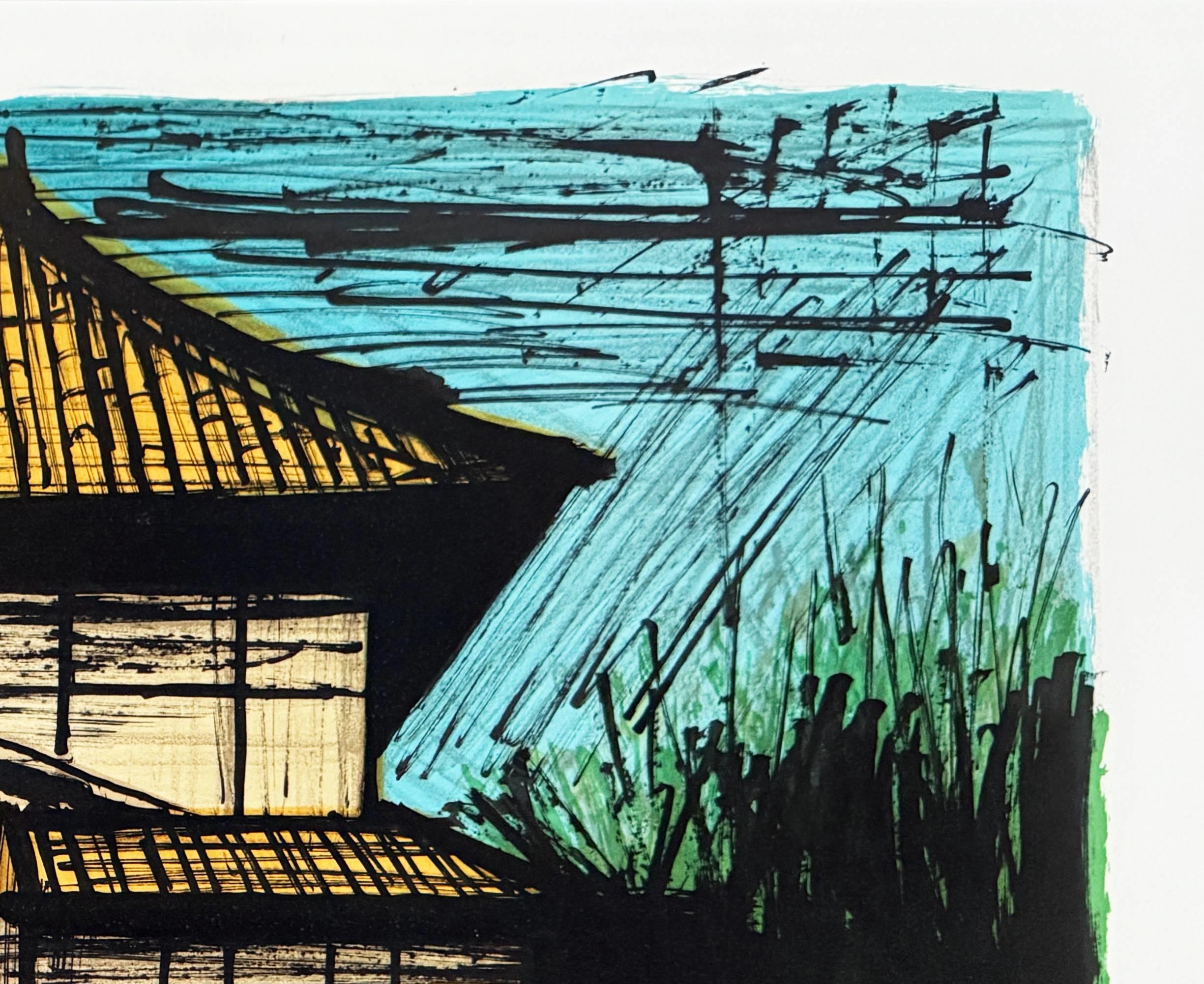Bernard Buffet (1928-1999) - The deer in Nara - Sorlier

Lithograph from 1981.

Artsit's edition.

On Arches paper.

Dimensions of work: 71 x 53.5 cm.

Hand signed.

The work is in Excellent condition.
