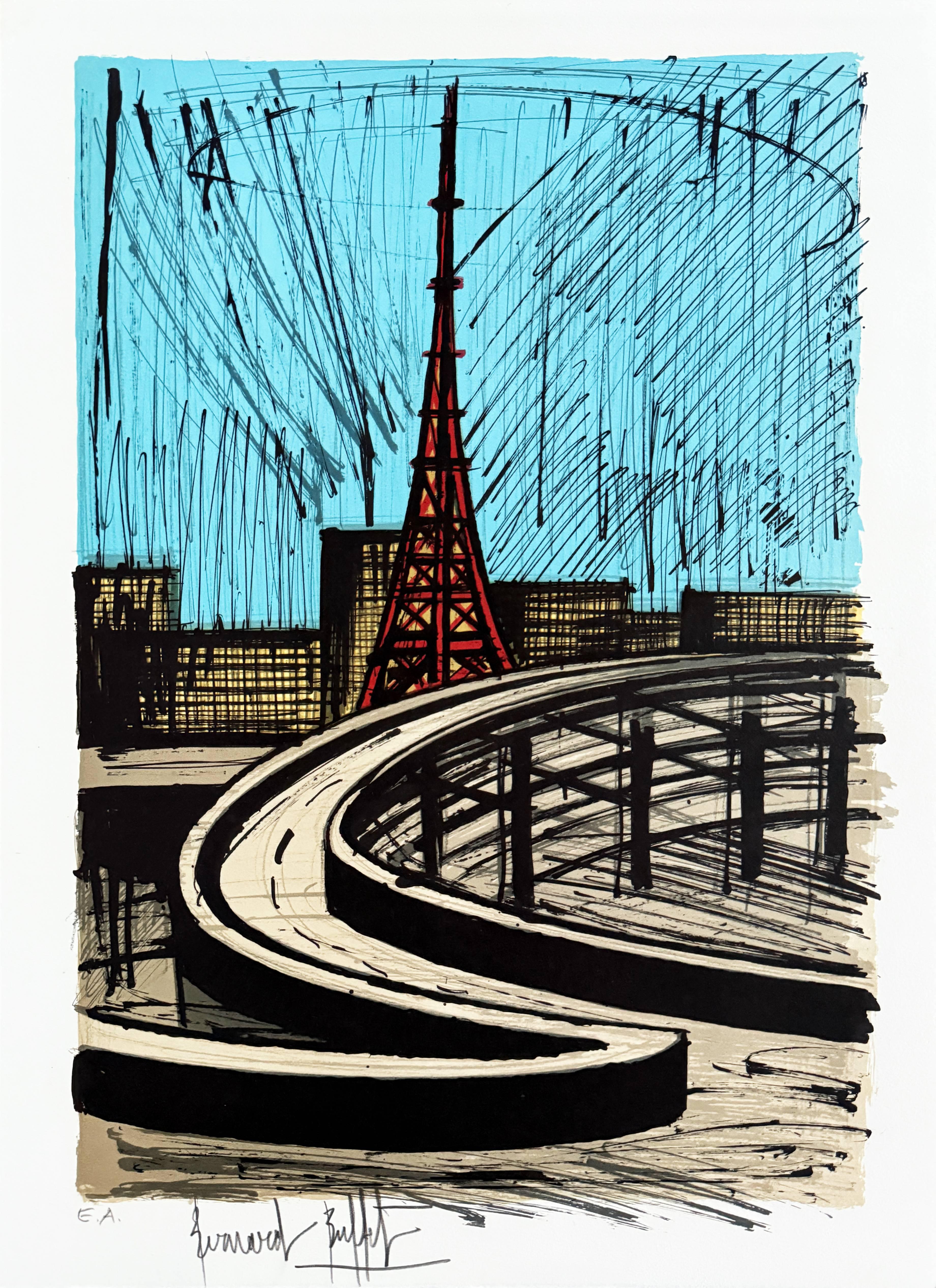 La Torre Eiffel e l'autostrada, Tokyo