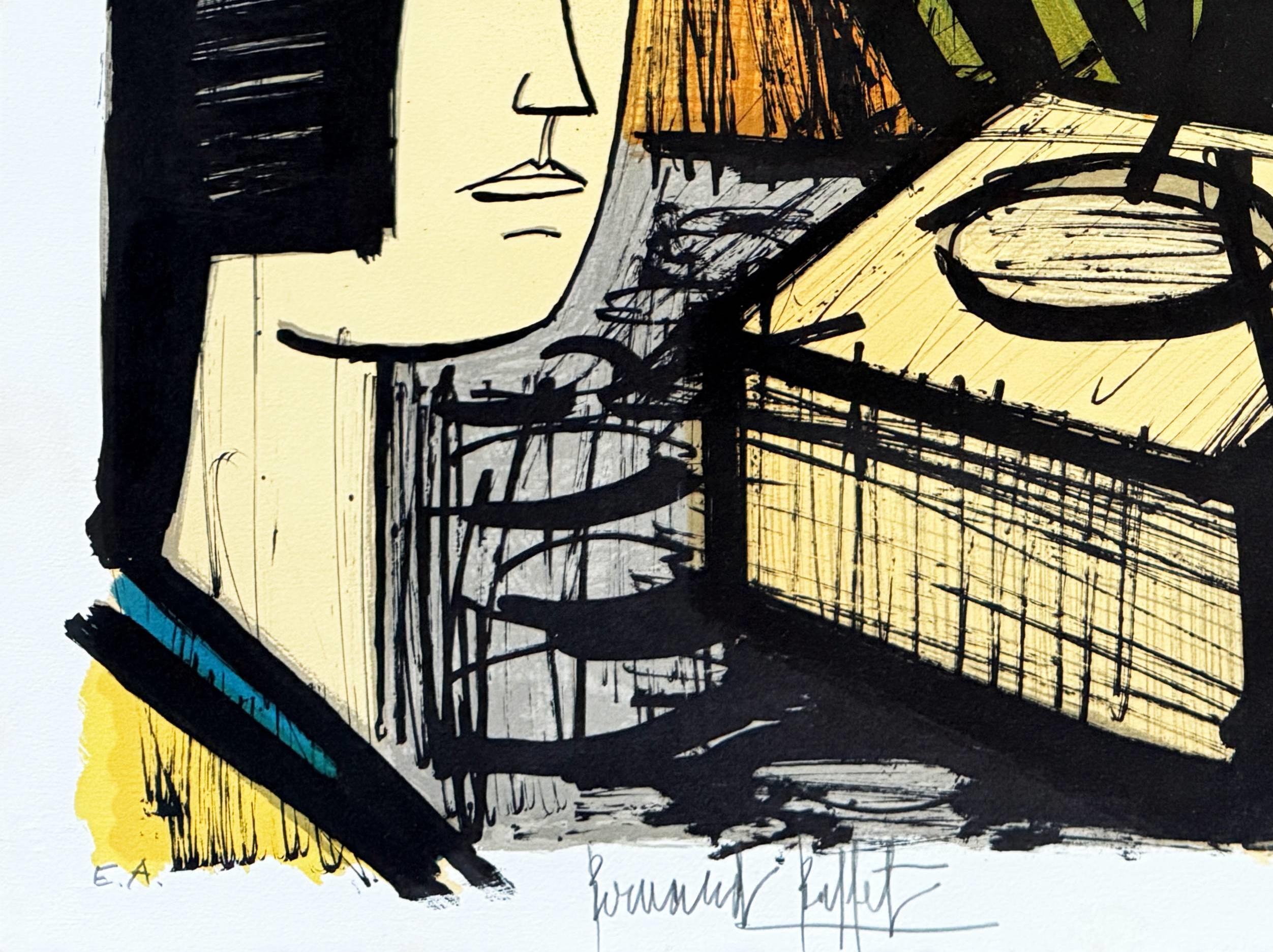 Bernard Buffet (1928-1999) - La fontana della purificazione

Litografia del 1981.

Edizione Artsit.

Su carta Arches.

Dimensioni dell'opera: 71 x 53,5 cm.

Firmato a mano.

L'opera è in condizioni eccellenti.
