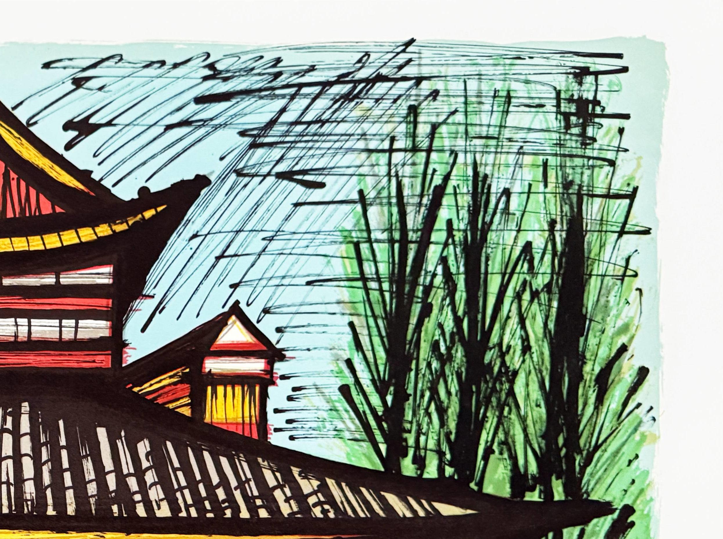 The Little Template - Expressionist Print by Bernard Buffet