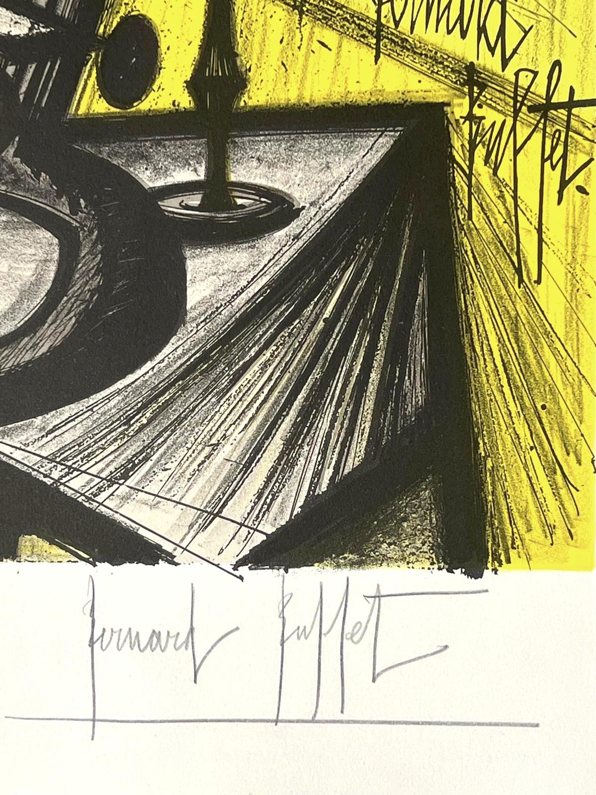 The microscope - Abstract Print by Bernard Buffet