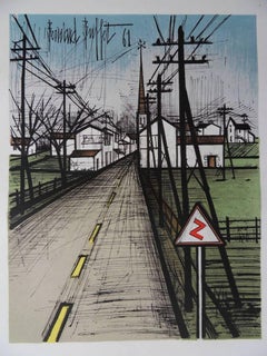 The Road - Original lithograph - Mourlot 1962