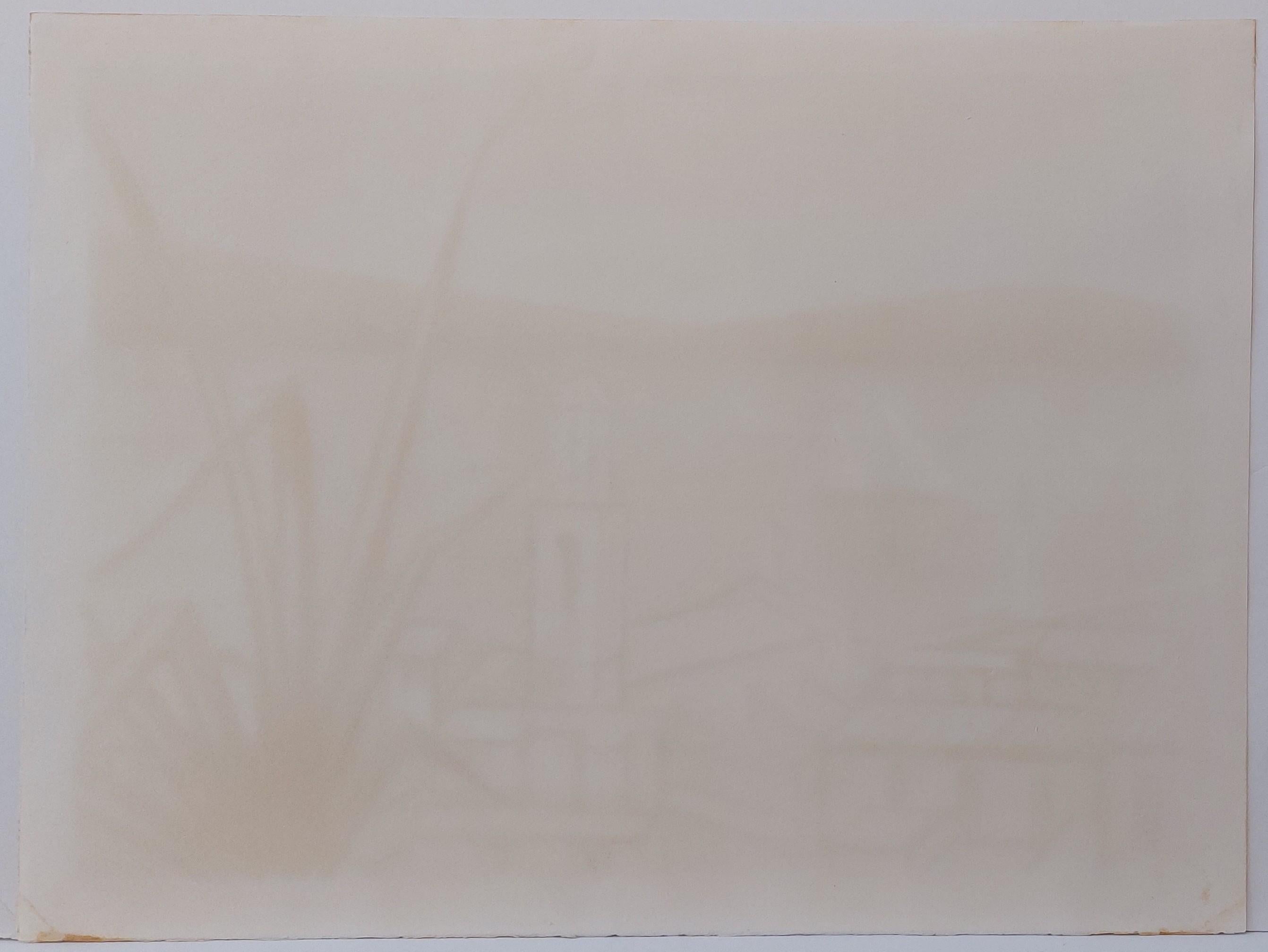 The roofs of Saint-Tropez - Print by Bernard Buffet