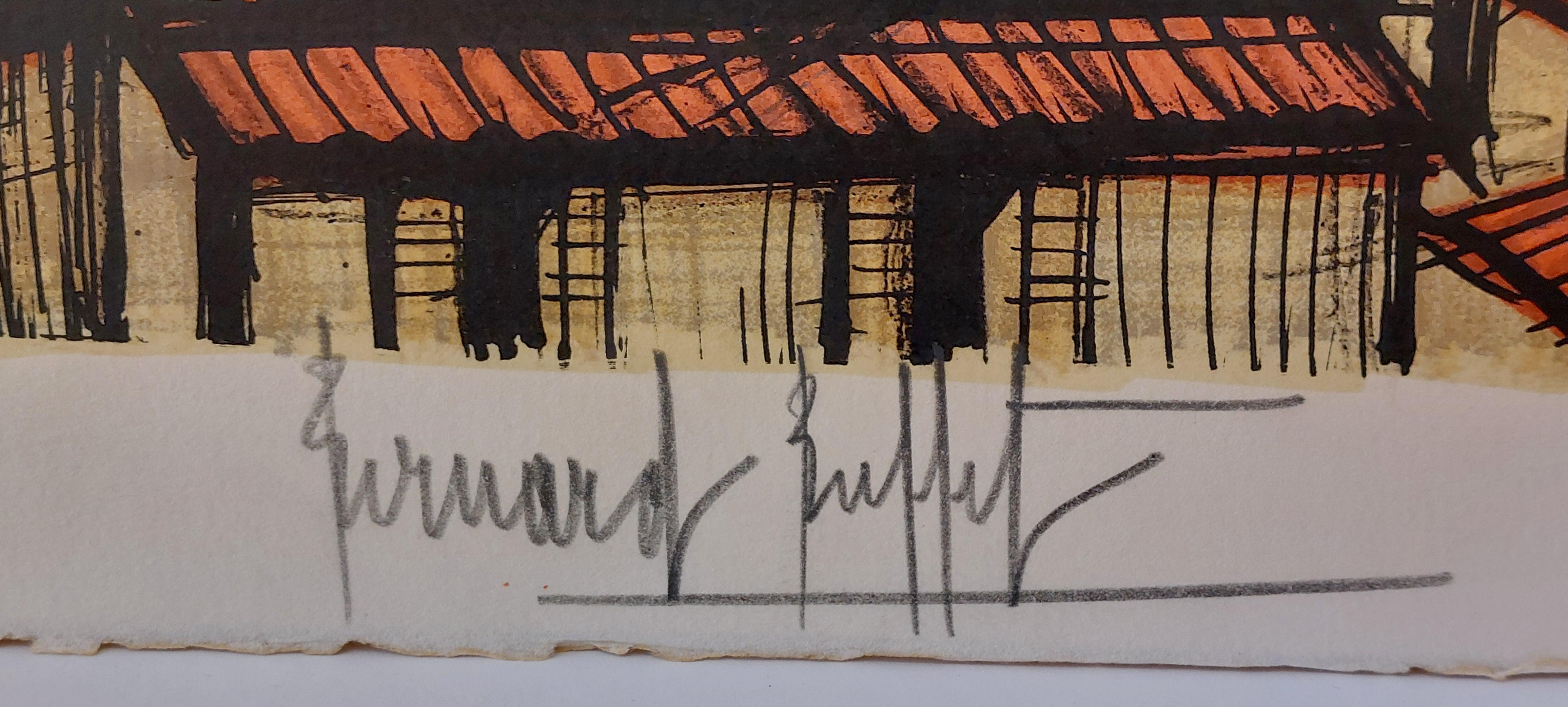 Lithograph, 1979
Handsigned by the artist in pencil and numbered 80/80
Publisher : Éditions A.C. Mazo et Cie (Paris)
Printer : Mourlot (Paris)
Catalog : [Sorlier 293, p. 196]
54.00 cm. x 71.00 cm.  21.26 in. x 27.95 in. (paper)
48.00 cm. x 65.00 cm.