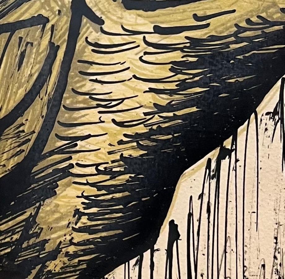 The Tawny Owl - Lithograph 60/150 by Bernard Buffet  - 58x76.5 cm 8
