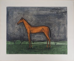 The Thoroughbred Horse - Lithograph