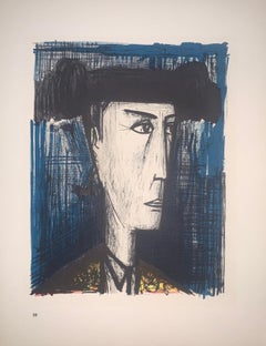 Vintage Untitled - Color Lithograph - Bernard Buffet