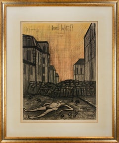 Untitled - Lithograph by Bernard Buffet - 1954