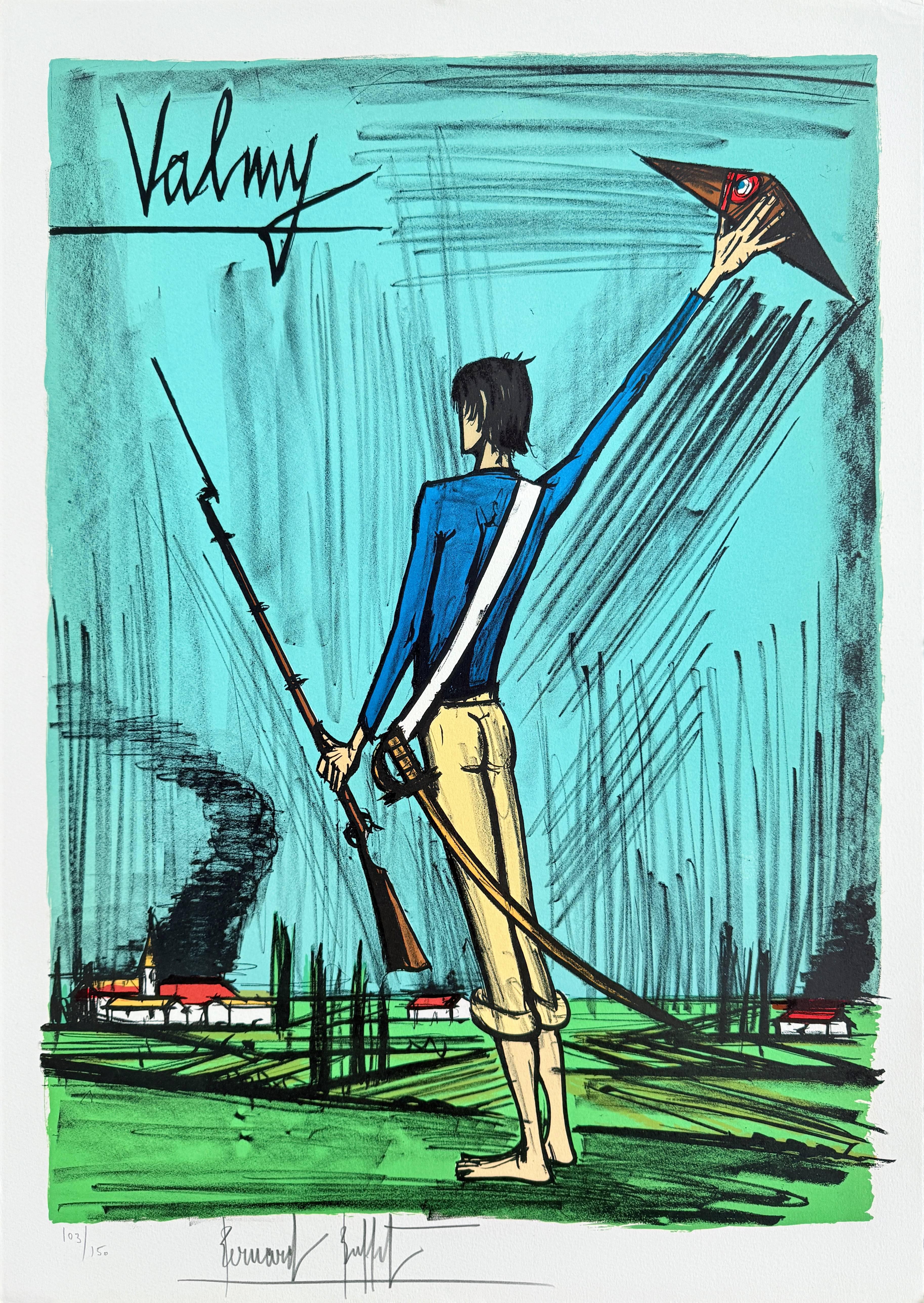 Print di Bernard Buffet - Valmy