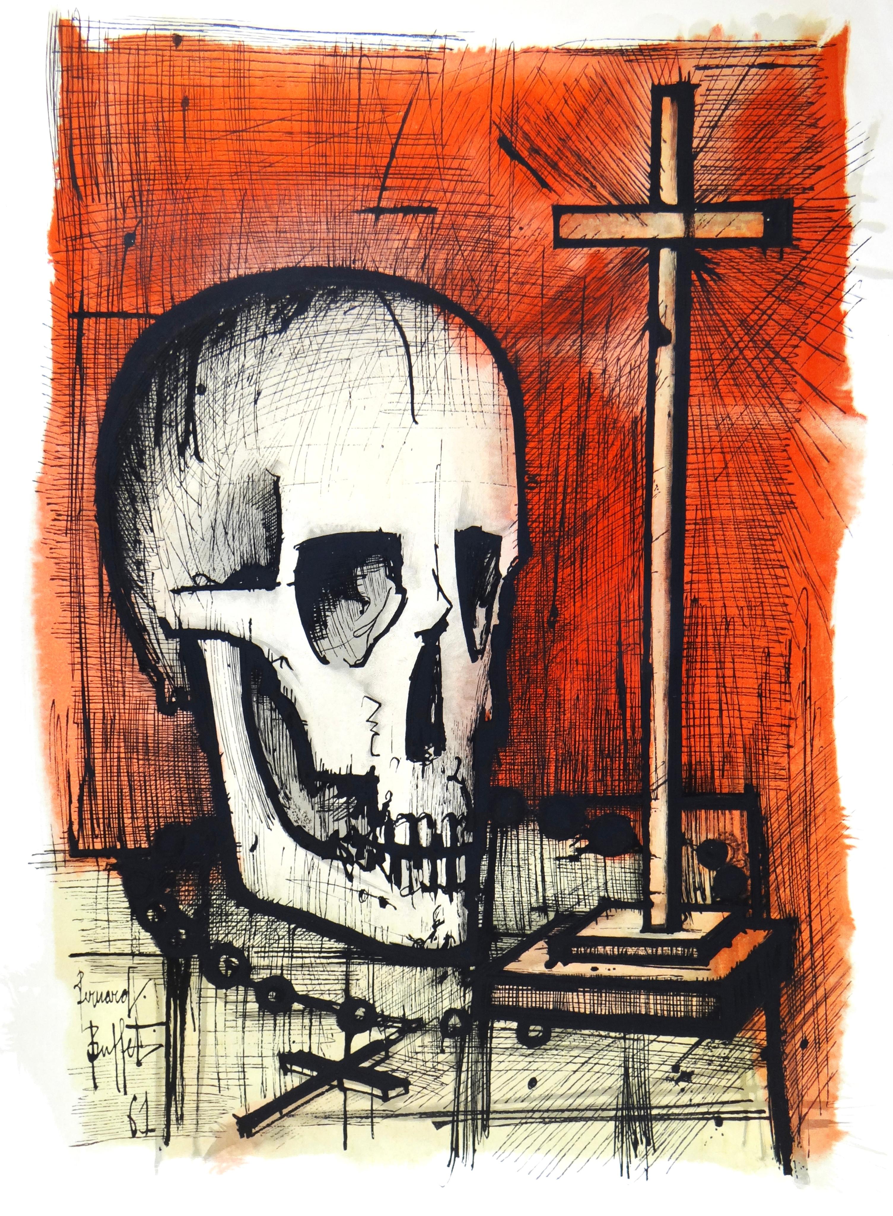 Vanité, Vingt fables de La fontaine, Bernard Buffet For Sale 4
