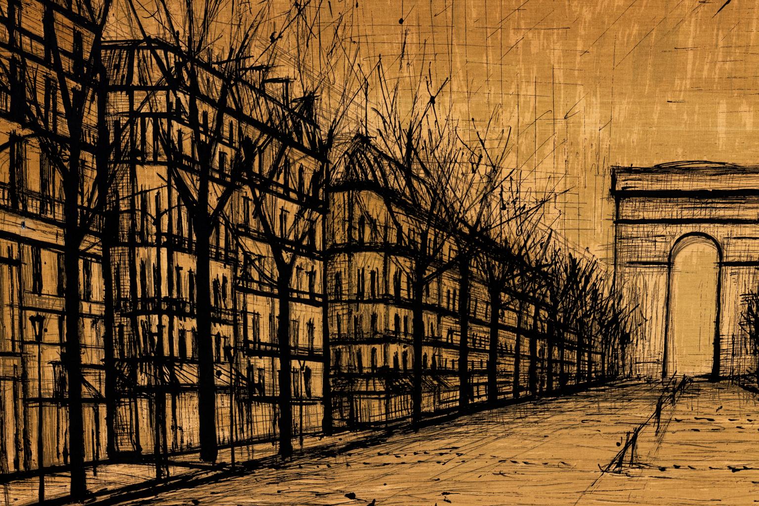Bernard Buffet Edition Gerahmter Druck (Mitte des 20. Jahrhunderts)