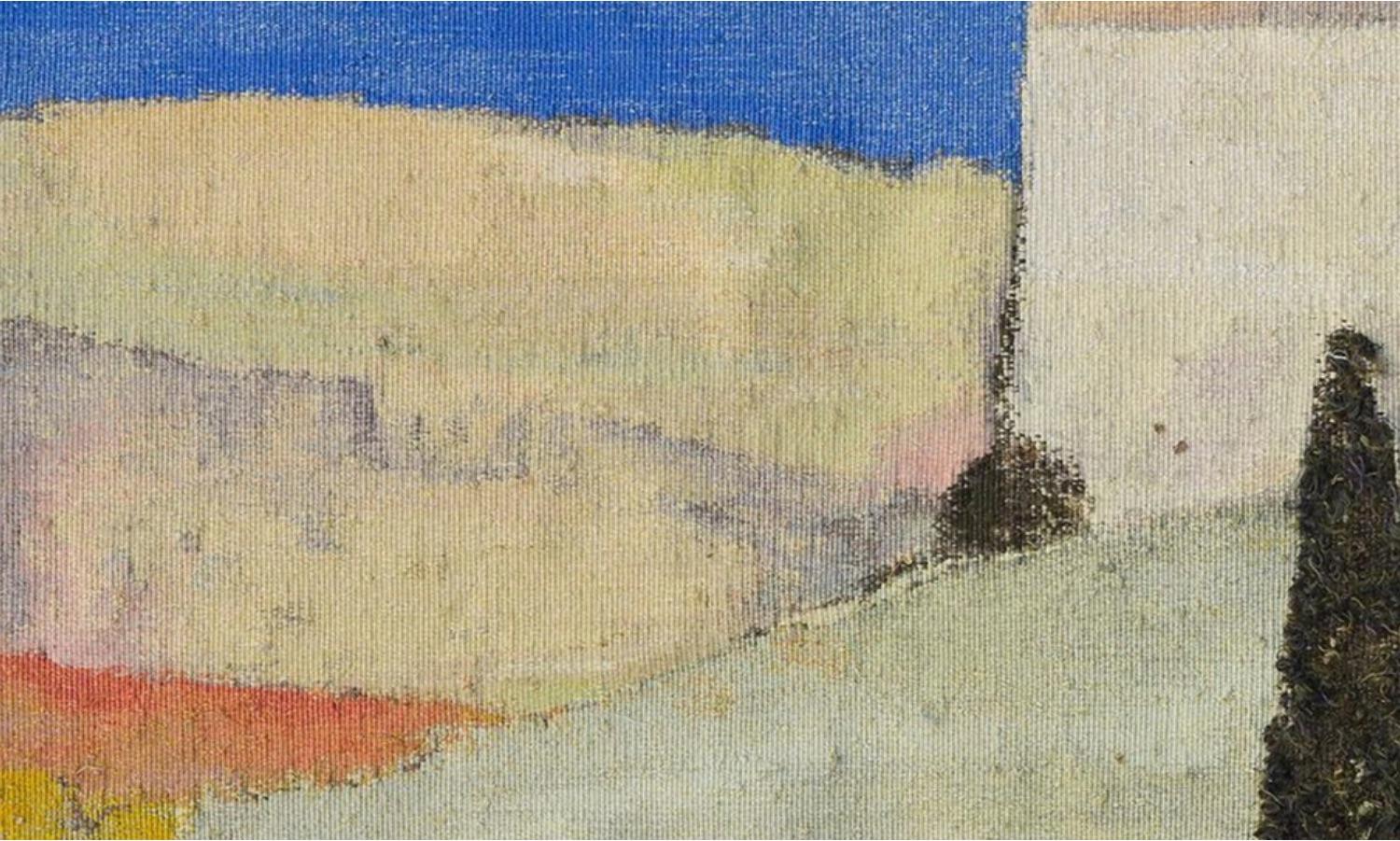 Bernard Cathelin war ein französischer Maler, der für seine einzigartig stilisierten Abstraktionen von Blumen, Landschaften und Figuren bekannt ist. Mit dickem Spachtelauftrag und satten Farben erzeugt Cathelin in seinen Gemälden ein Gefühl von