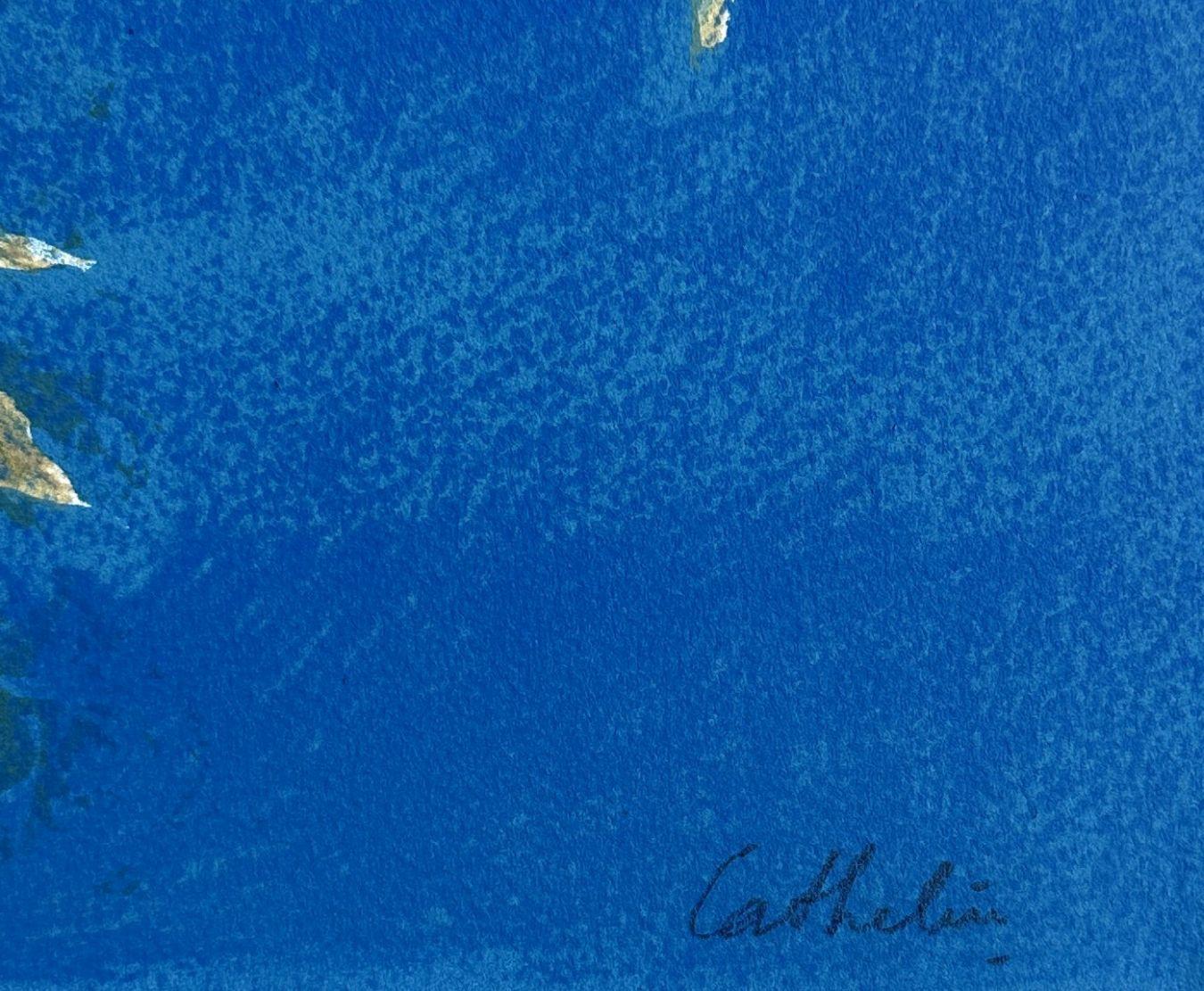 Bernard CATHELIN
Schmetterlinge und Blumen

Original-Lithographie, 1988
Handsigniert mit Bleistift
Eingeschrieben EA (épreuve d'artiste) neben der Auflage von 100 Exemplaren
Auf Arches-Papier, Format 40 x 31 (ca. 15 8/10 x 12 1/5 Zoll)
Sehr guter