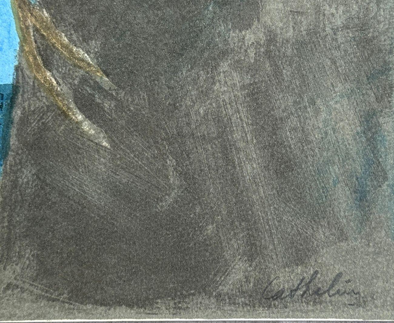 Bernard CATHELIN
Laurier dans un ravin

Lithographie originale, 1988
Signé à la main au crayon
Inscrit EA (épreuve d'artiste) en marge de l'édition de 100 exemplaires
Sur papier Arches, format 40 x 31 (c. 15 8/10 x 12 1/5 inches)
Très bon